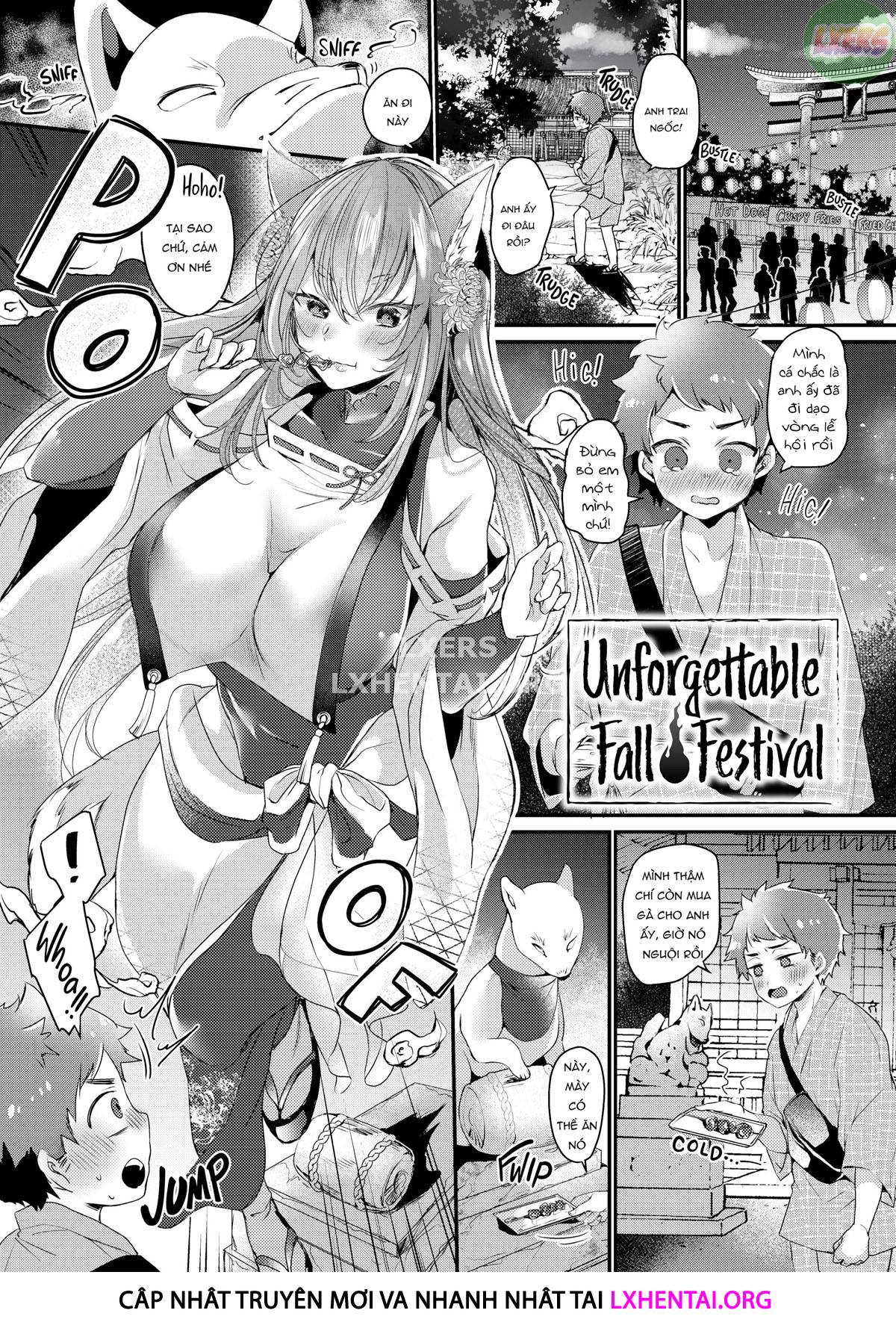 Đọc truyện hentai Ngất ngây ngọt ngào nóng bỏng - Chap 4 - Unforgettable Fall Festival