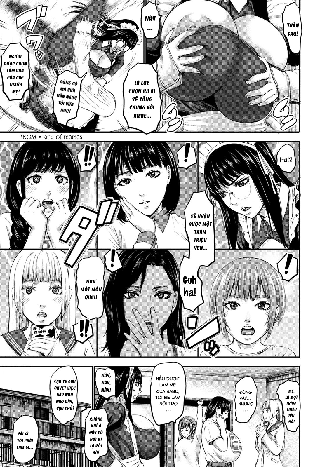 Đọc truyện hentai Bảy người mẹ - Chap 7