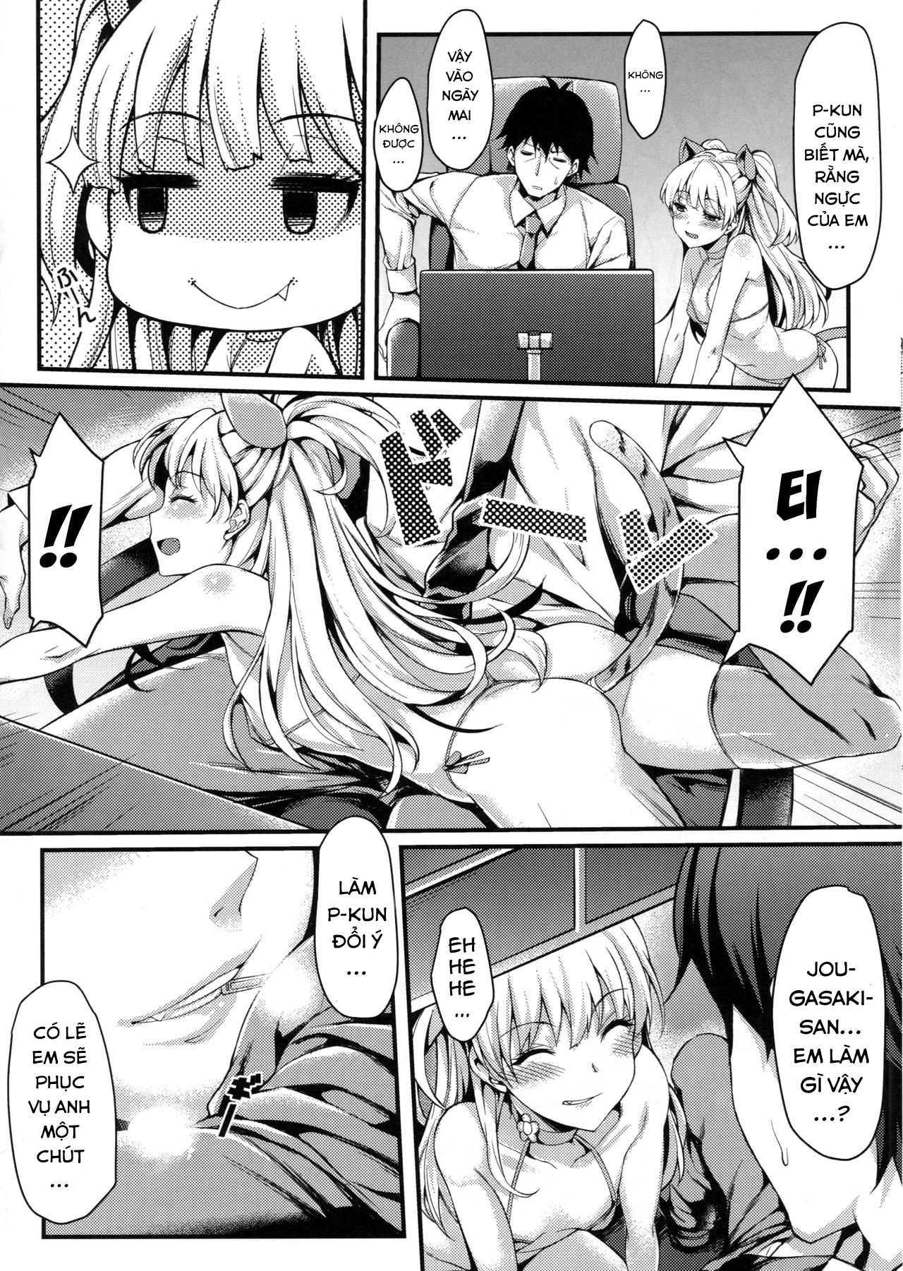 Đọc truyện hentai Junjou Bitch Love Rika (THE IDOLM@STER CINDERELLA GIRLS) - Oneshot