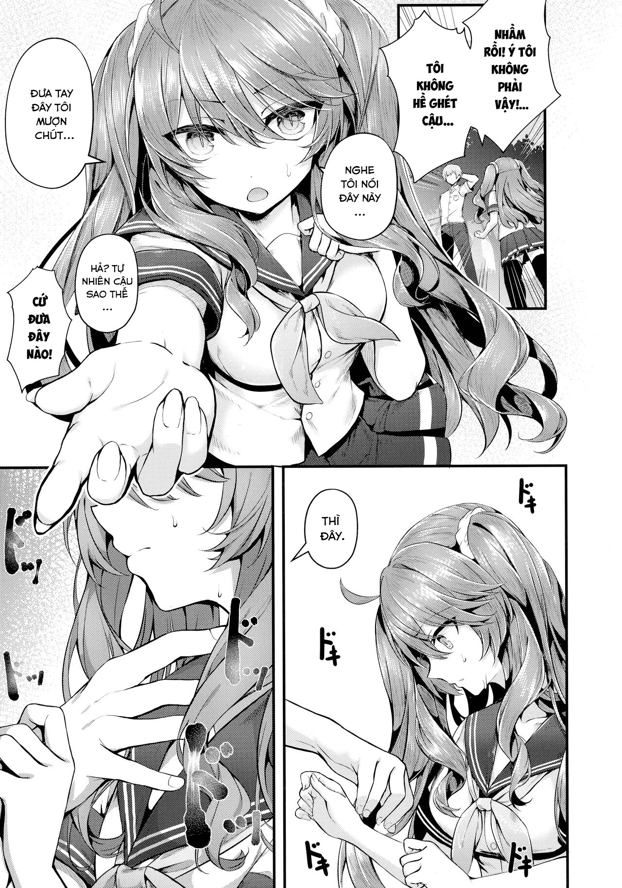 Đọc truyện hentai Namaiki Love Hole + Melonbooks Kounyu Tokuten + Toranoana Kounyu Tokuten - Chap 5 - Cấm sờ mó