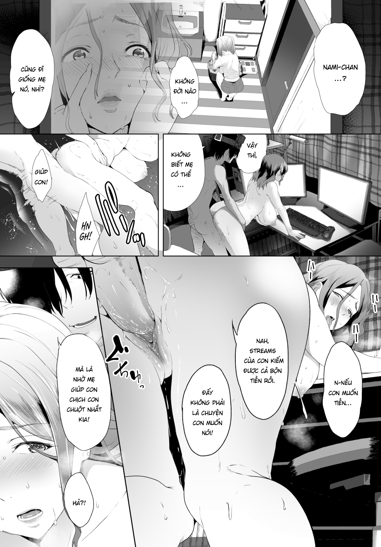 Đọc truyện hentai Biến mẹ thành cái loz di động! - Chap 6 - Đã đội mũ chưa mà đọc?