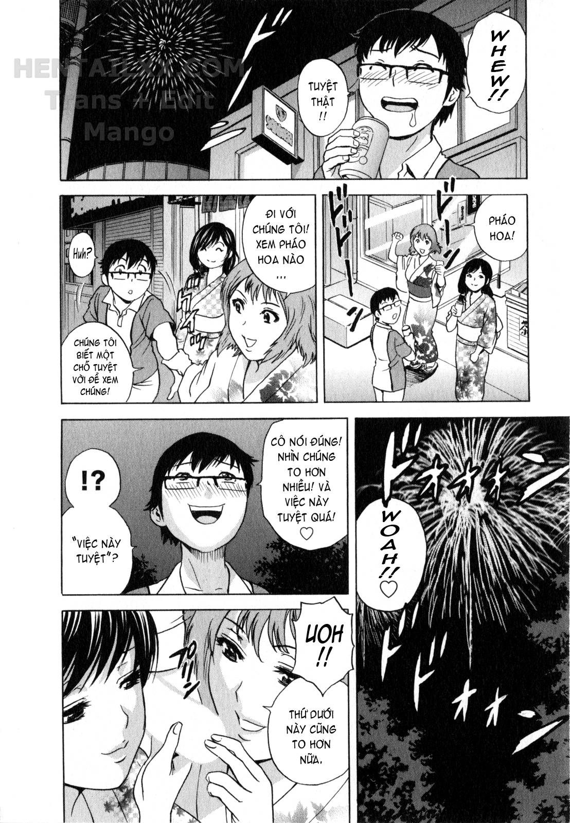 Đọc truyện hentai Life With Married Women Just Like A Manga - Chap 18