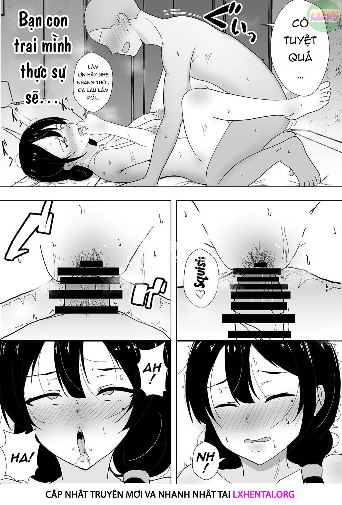 Đọc truyện hentai Người mẹ yêu quý của tôi, cô bạn gái ngốc nghếch của tôi - Chap 1