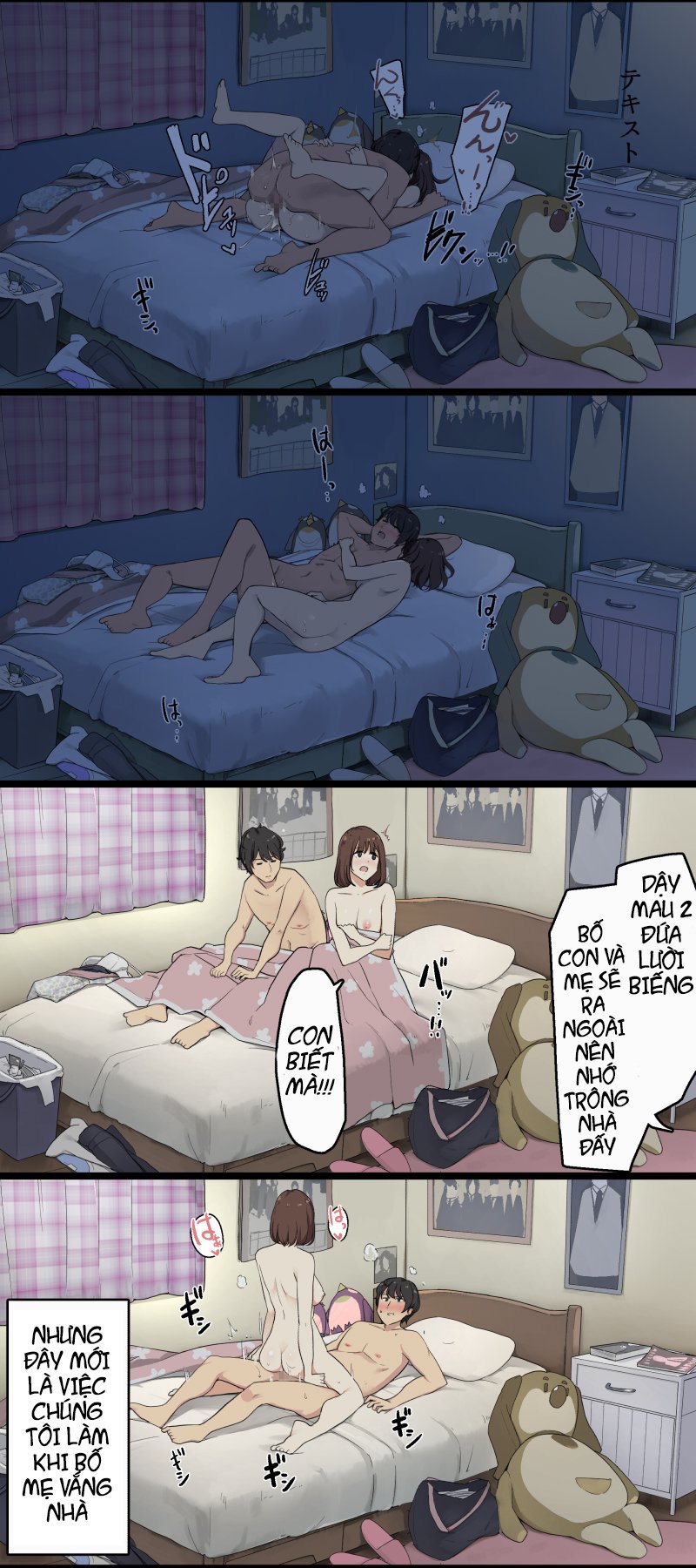 Đọc truyện hentai Khi Bố Mẹ Vắng Nhà - Oneshot