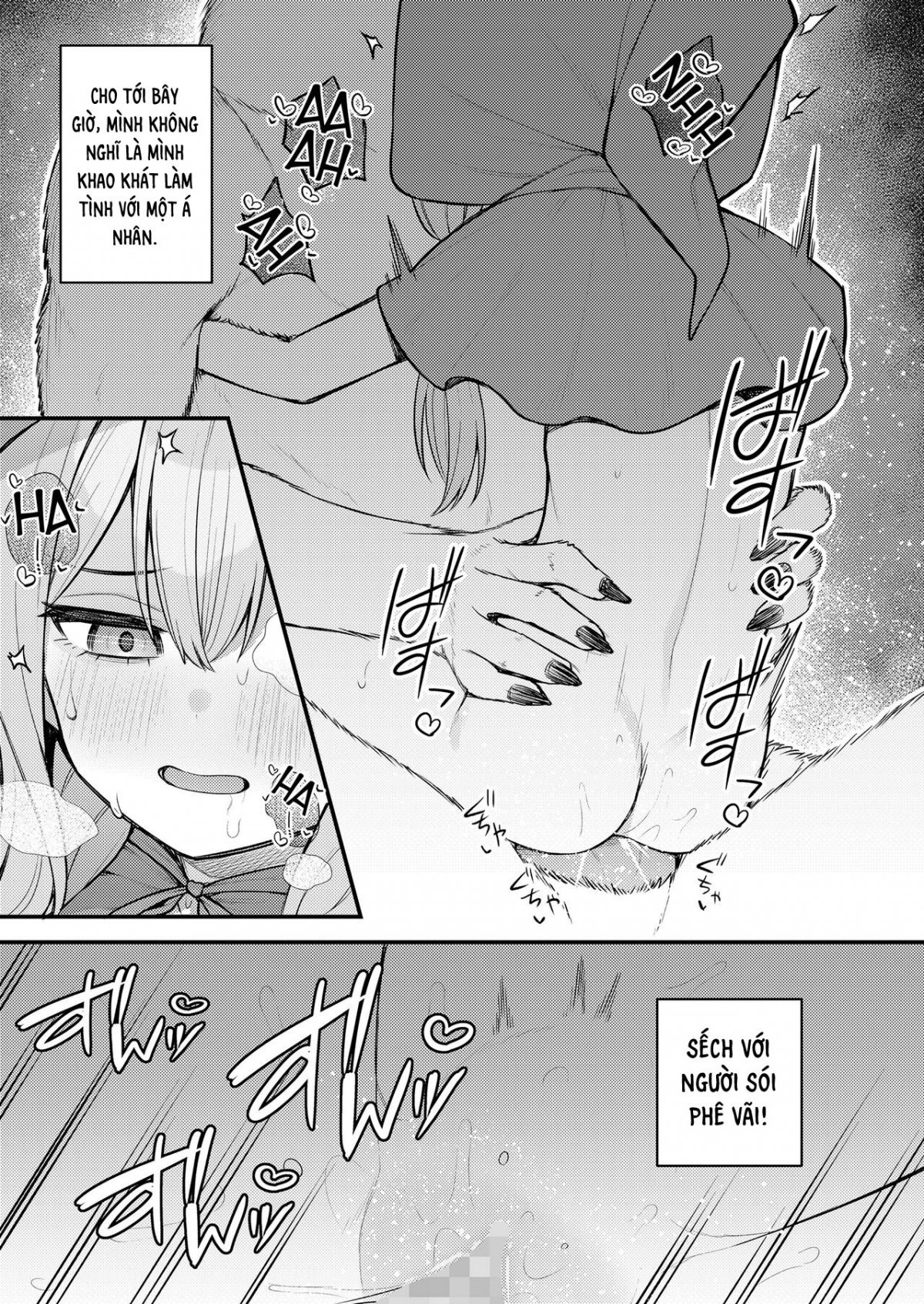 Đọc truyện hentai Cô bé quàng khăn đỏ và con sói bất tử - Bắt đầu