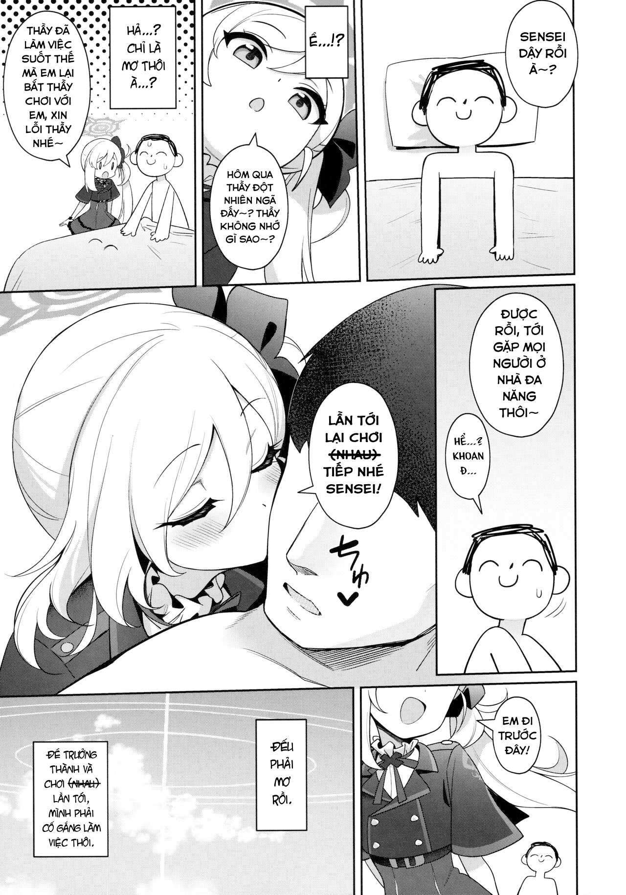 Đọc truyện hentai Mutsuki muốn chơi trò người nhớn - Oneshot