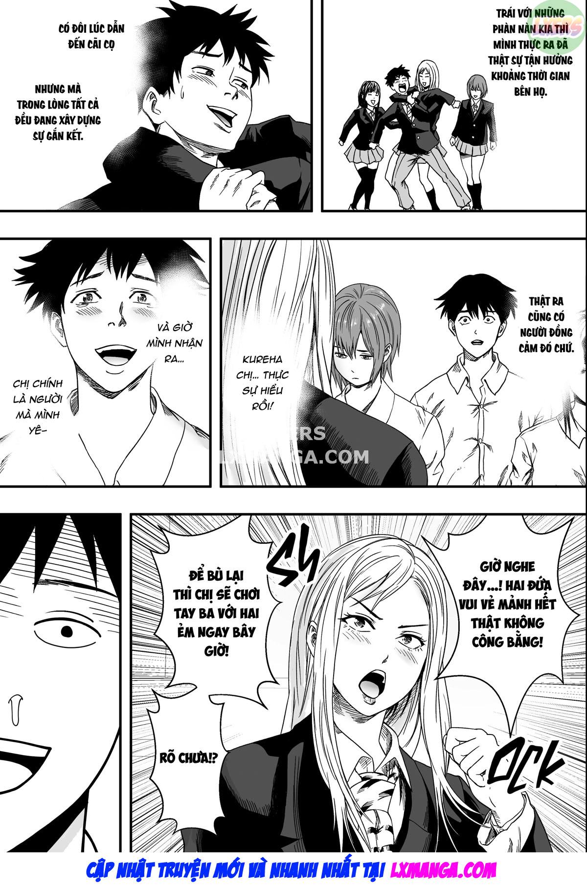 Đọc truyện hentai San Shimai Harem Zen Netorare - Oneshot