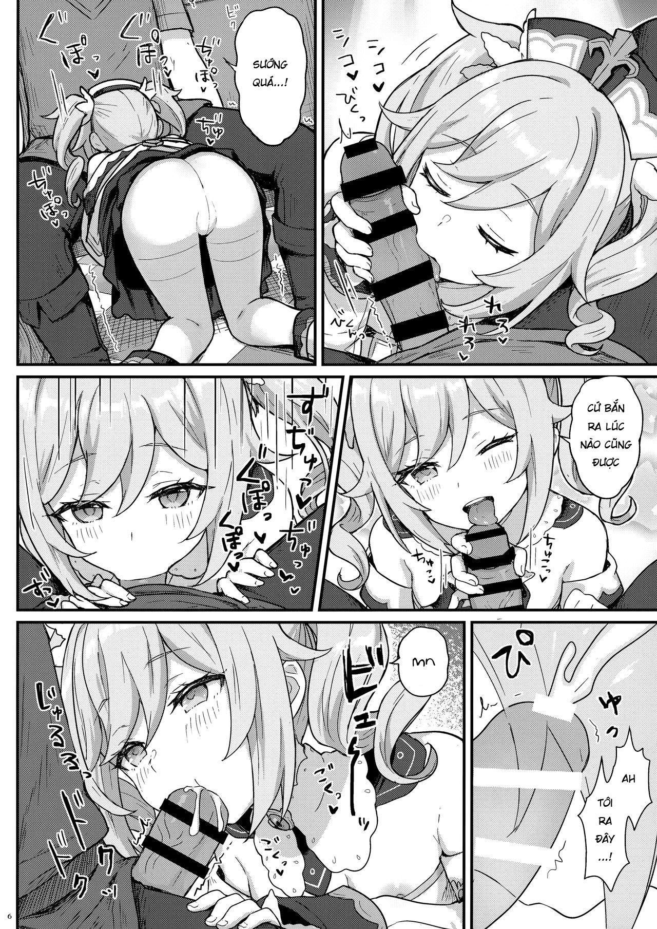 Đọc truyện hentai Barbara Gives You a Lewd Service - Oneshot