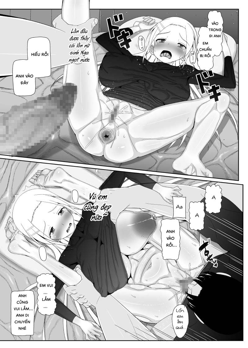 Đọc truyện hentai Loli Kyonyuu ni Yoroshiku Sou - Chap 8 + 9 - End.