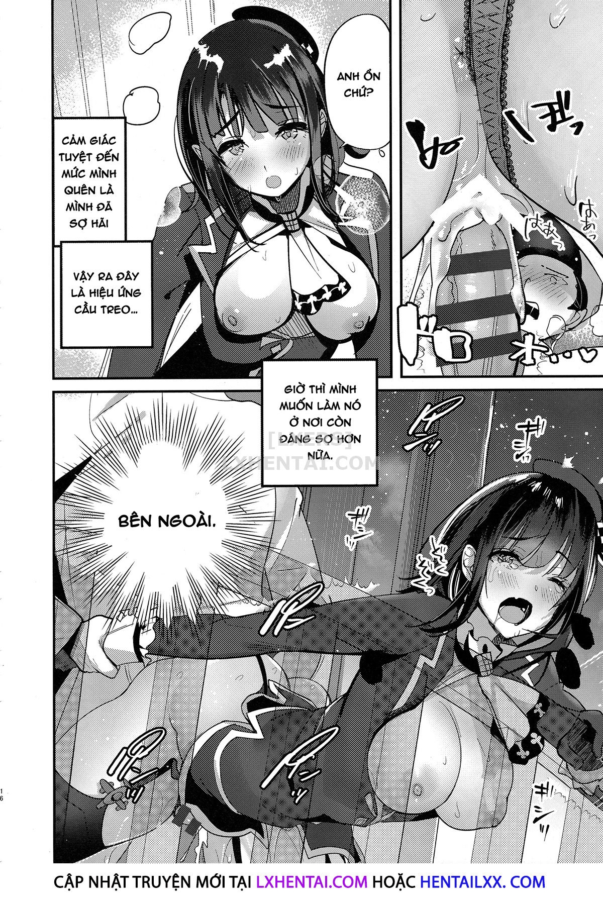 Đọc truyện hentai Takao Tou no Ue ni Itaru Haneru Thrill - Oneshot