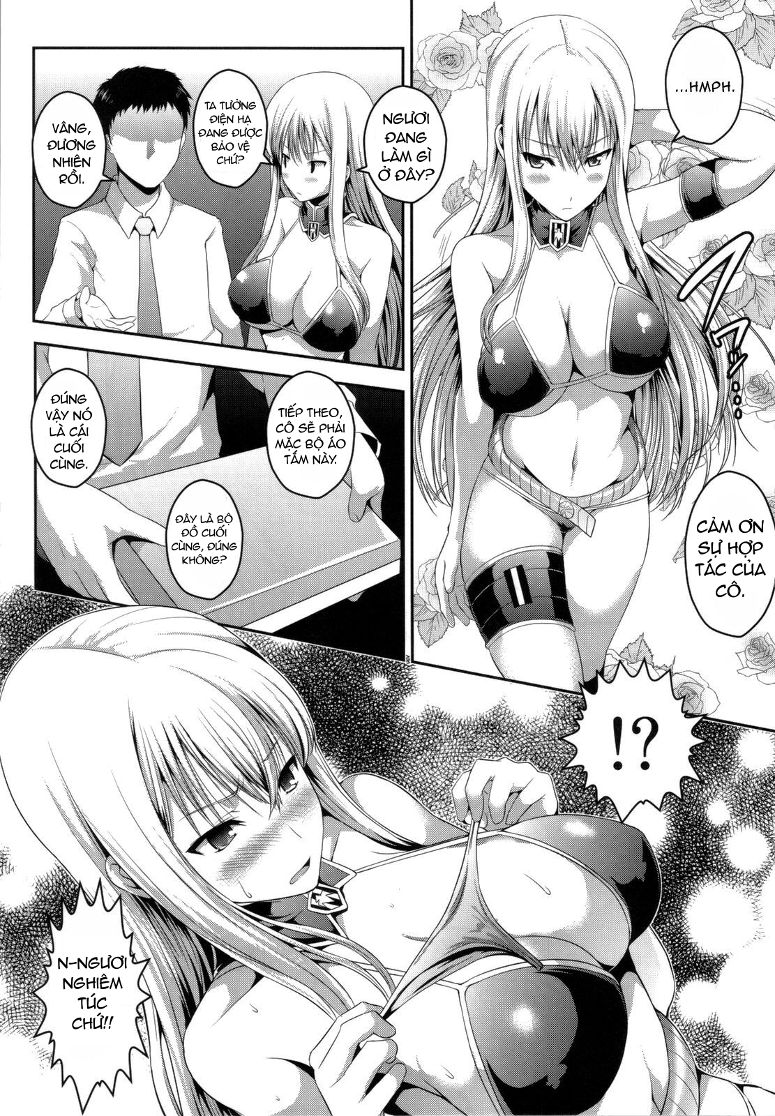 Đọc truyện hentai Đoá Hồng Xanh Quyến Rũ - Oneshot