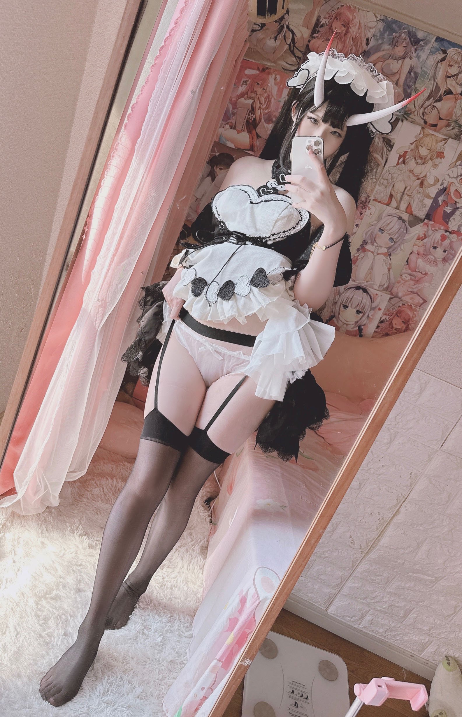 Đọc truyện hentai Tuyển tập Albums siêu phẩm Cosplay - Chap 263 - Cô hầu gái câm Noshiro