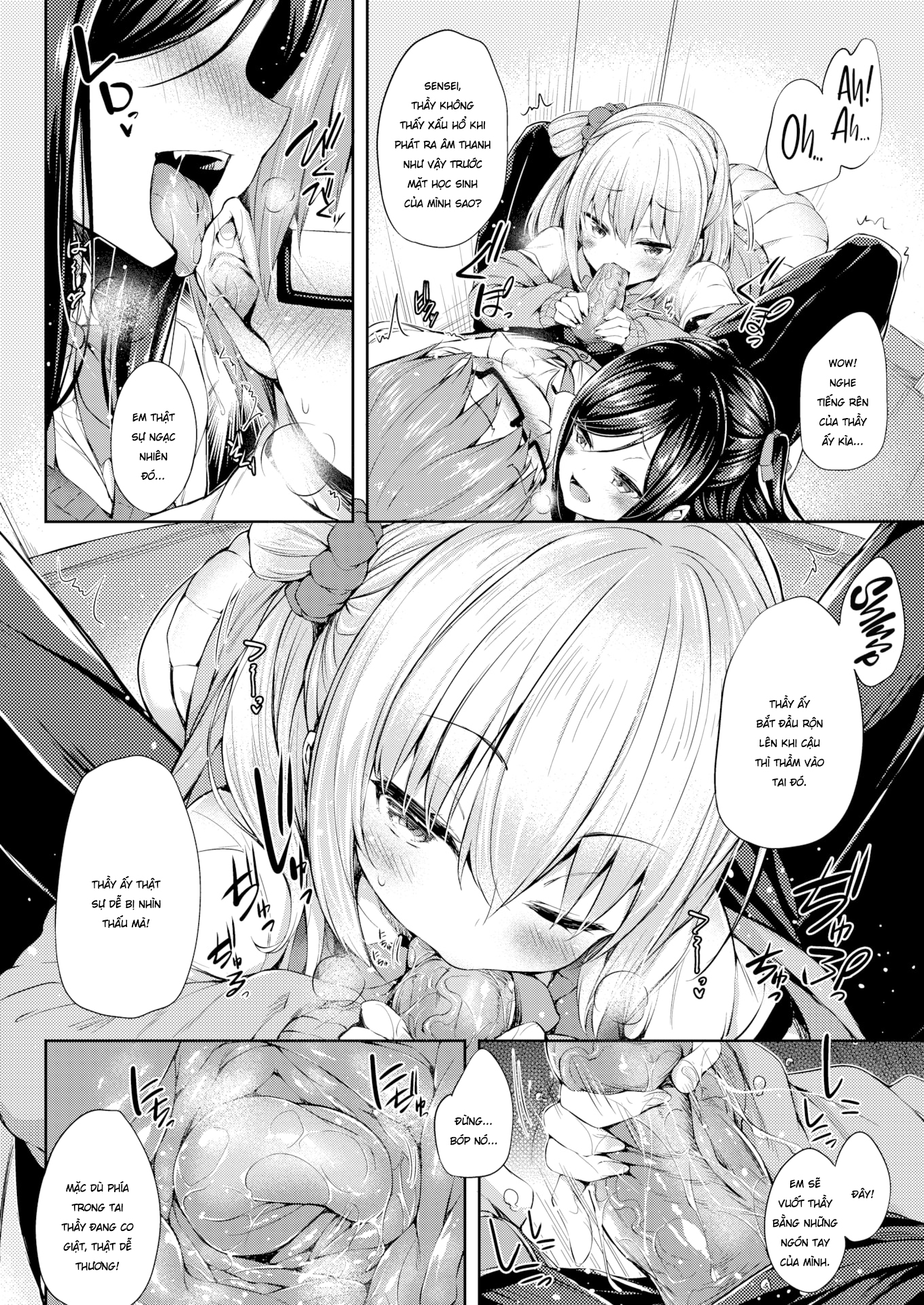 Đọc truyện hentai Trò Chơi Bí Mật Sau Giờ Học - Oneshot 1