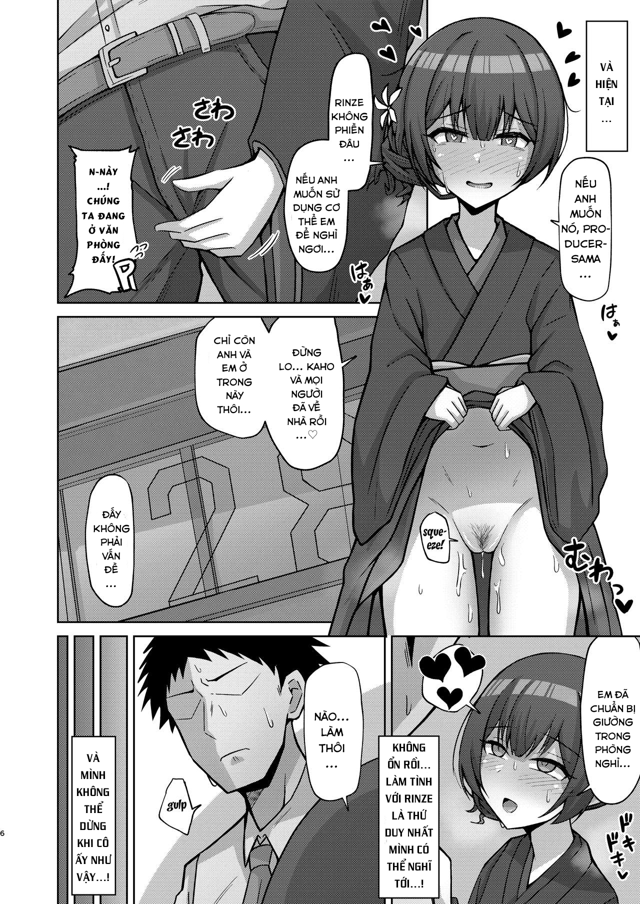 Đọc truyện hentai Ham muốn tình dục của Rinze Morino trỗi dậy. (THE iDOLM@STER: Shiny Colors) - Oneshot