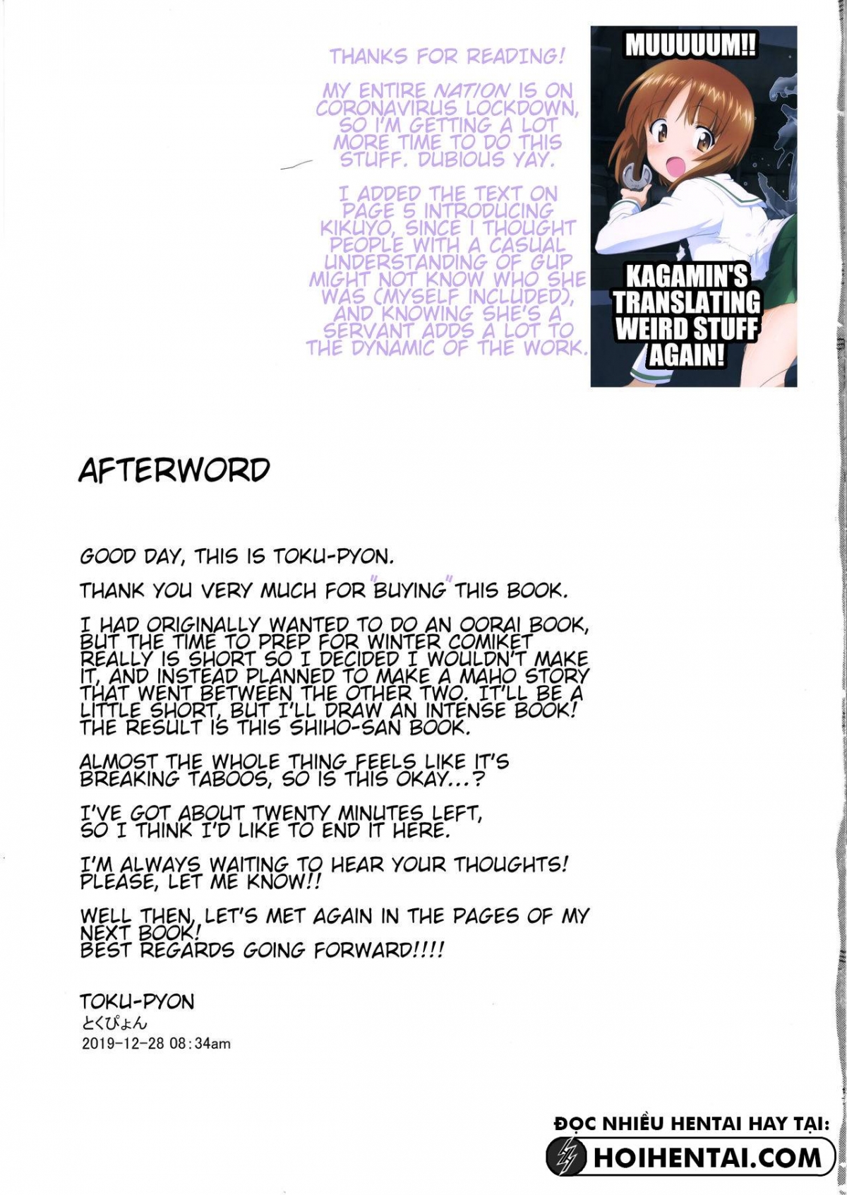 Đọc truyện hentai The Nishizumi Family Former Matriach's Training - Oneshot