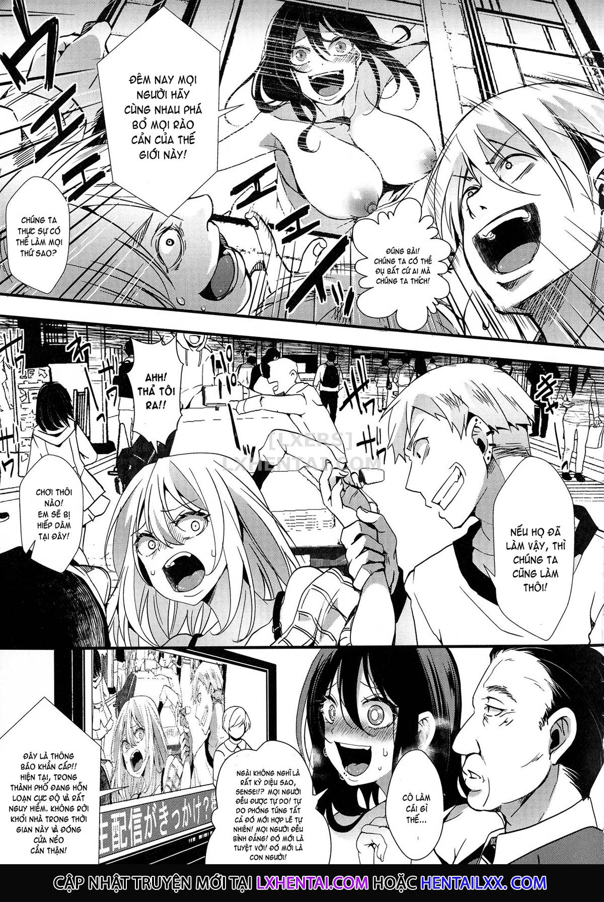 Đọc truyện hentai Mesu Ana Muhou Chitai Muyou No Chitsu-Nai-Dashi Choueki - Chap 8 - END