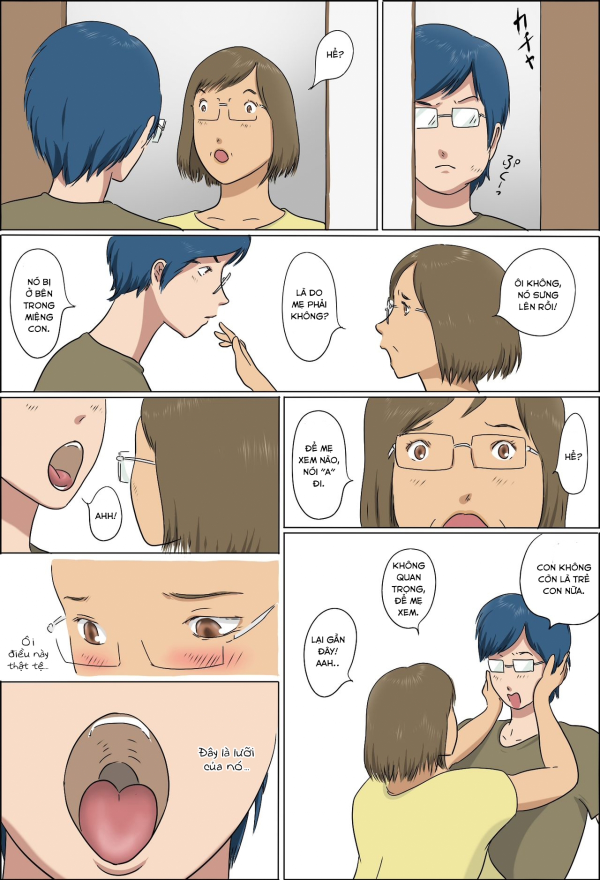 Đọc truyện hentai Haha To Musuko No Kazoku Seikatsu - Chap 1