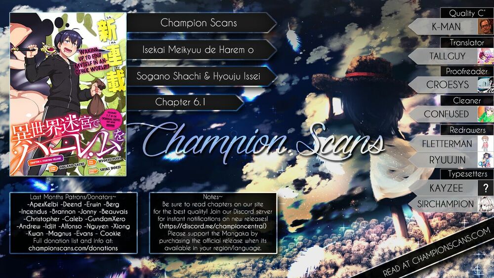 Đọc truyện hentai Lập Harem Chốn Mê Cung Ở Dị Giới - Chap 6.1