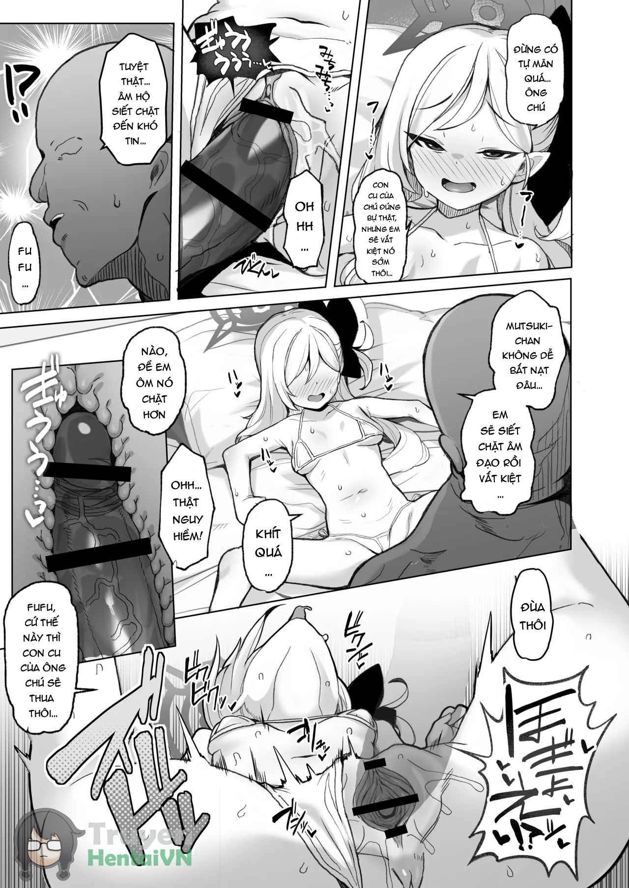 Đọc truyện hentai Netorase Archive (Blue Archive) - Oneshot