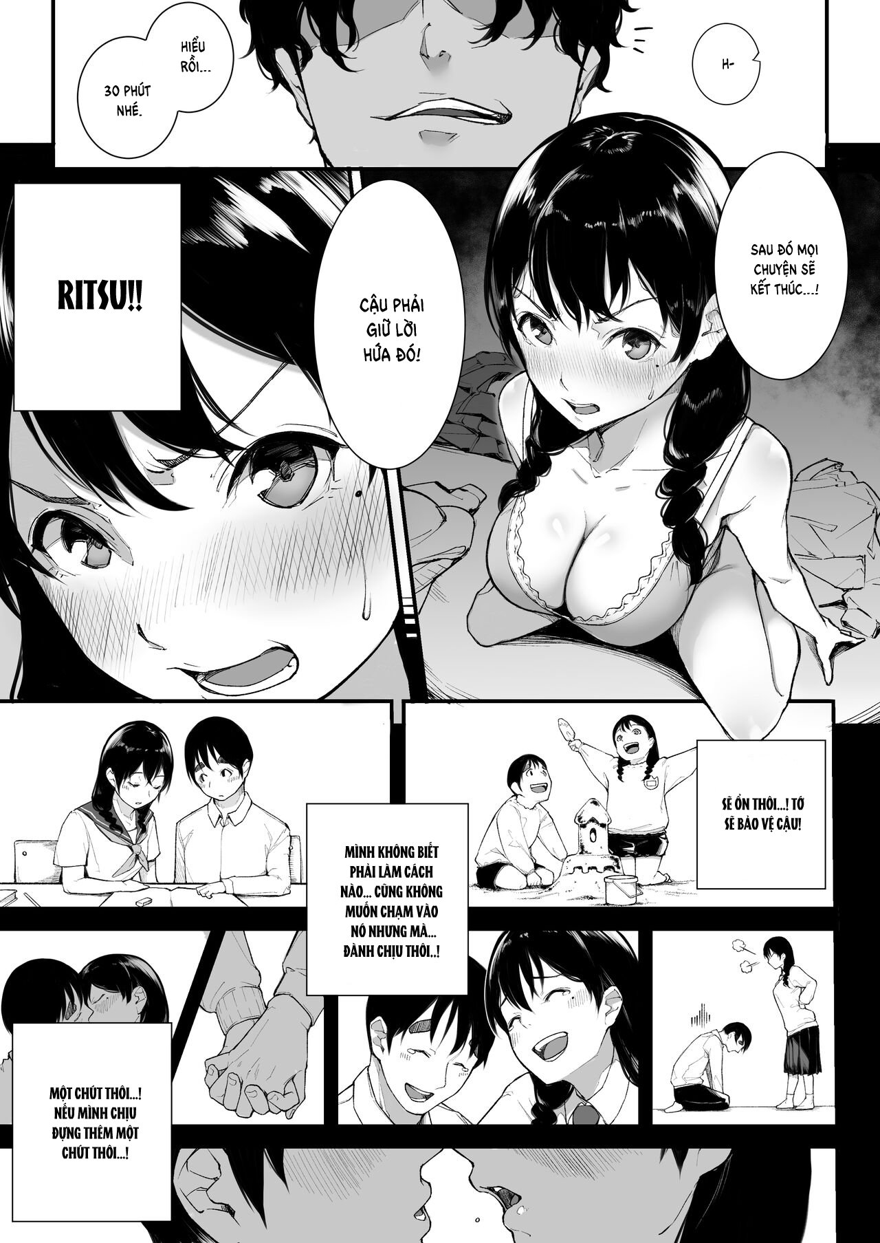 Đọc truyện hentai Xin lỗi, mình đi địt! - Chap 1
