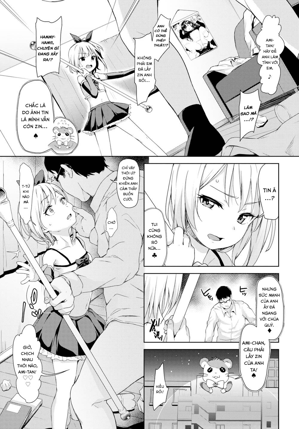 Đọc truyện hentai Công Việc Của Cô Gái Phép Thuật - Oneshot