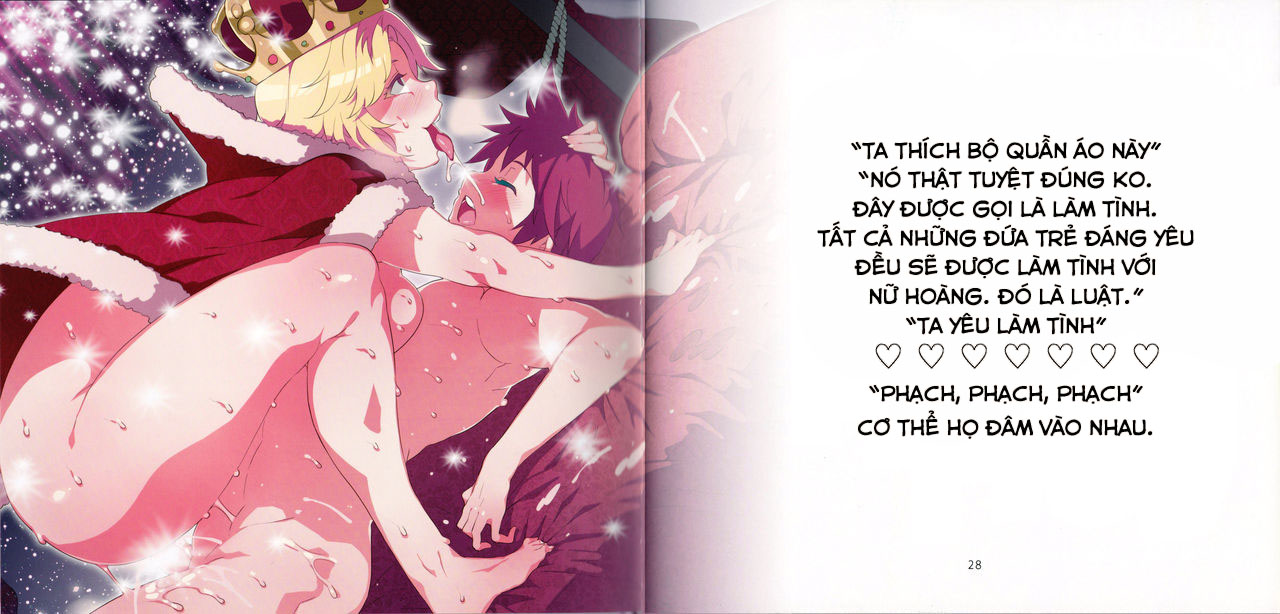 Đọc truyện hentai Bộ váy mới của nữ hoàng - Oneshot