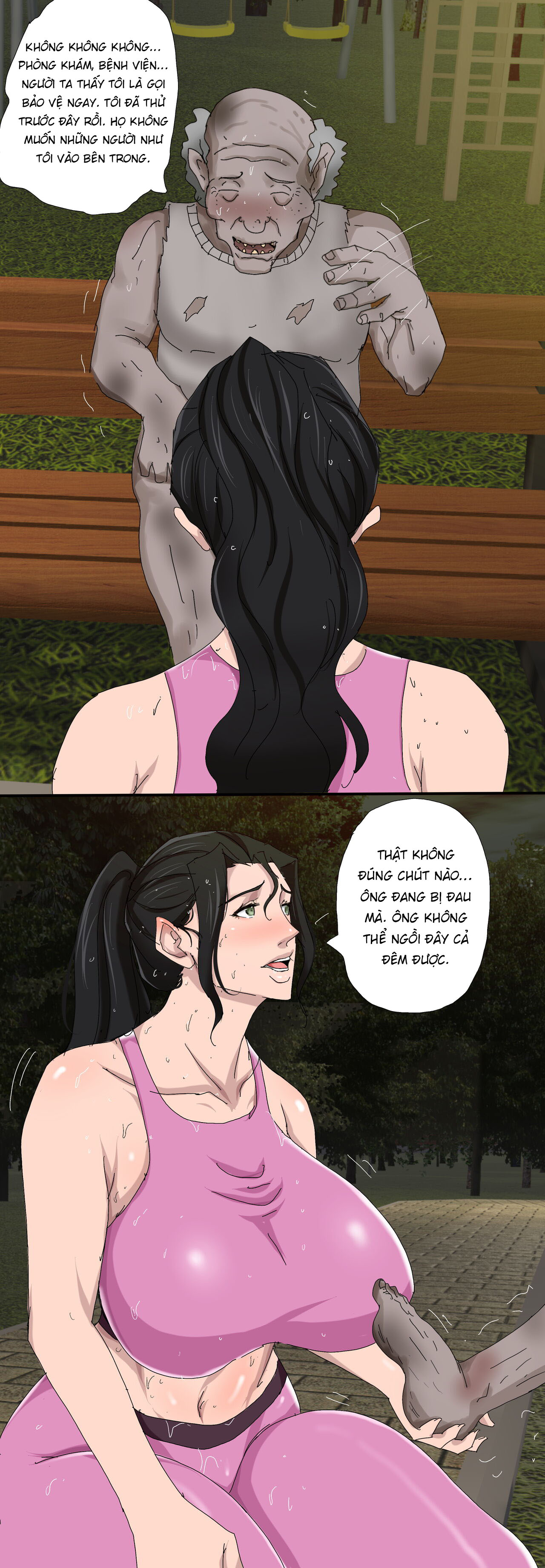 Đọc truyện hentai Tsumibukai Yokubou ~Lizana to Homeless~ 4 - Oneshot