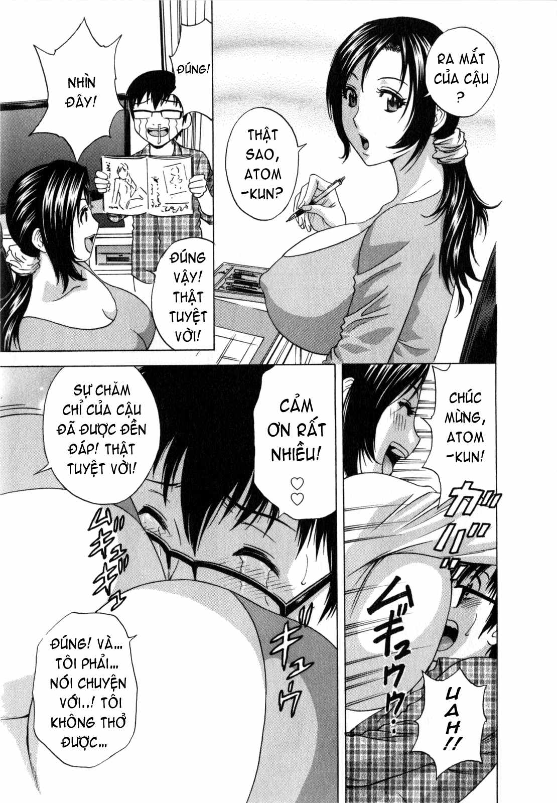 Đọc truyện hentai Life With Married Women Just Like A Manga - Chap 10