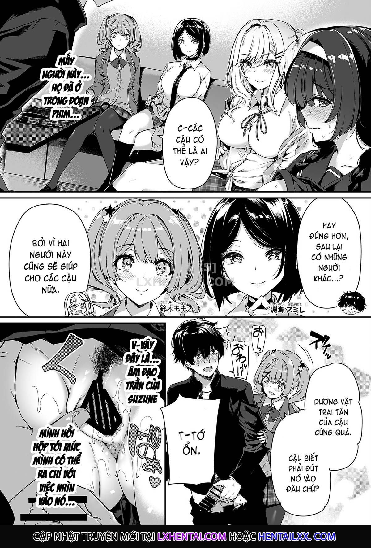 Đọc truyện hentai InCha Couple Ga You Gal-Tachi To SEX Training Suru Hanashi - Chap 1