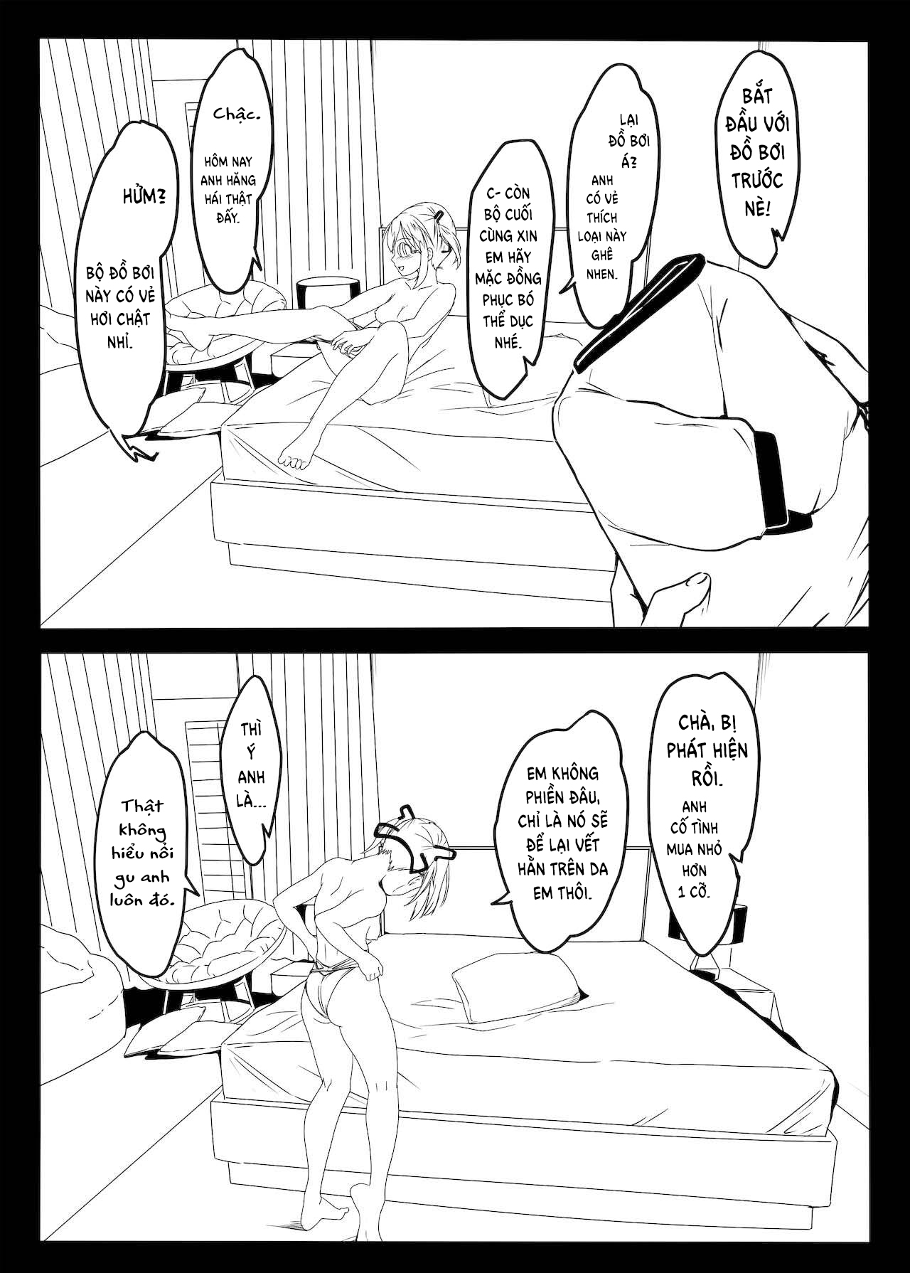 Đọc truyện hentai Em súng Scorpion và đồ bơi - Oneshot