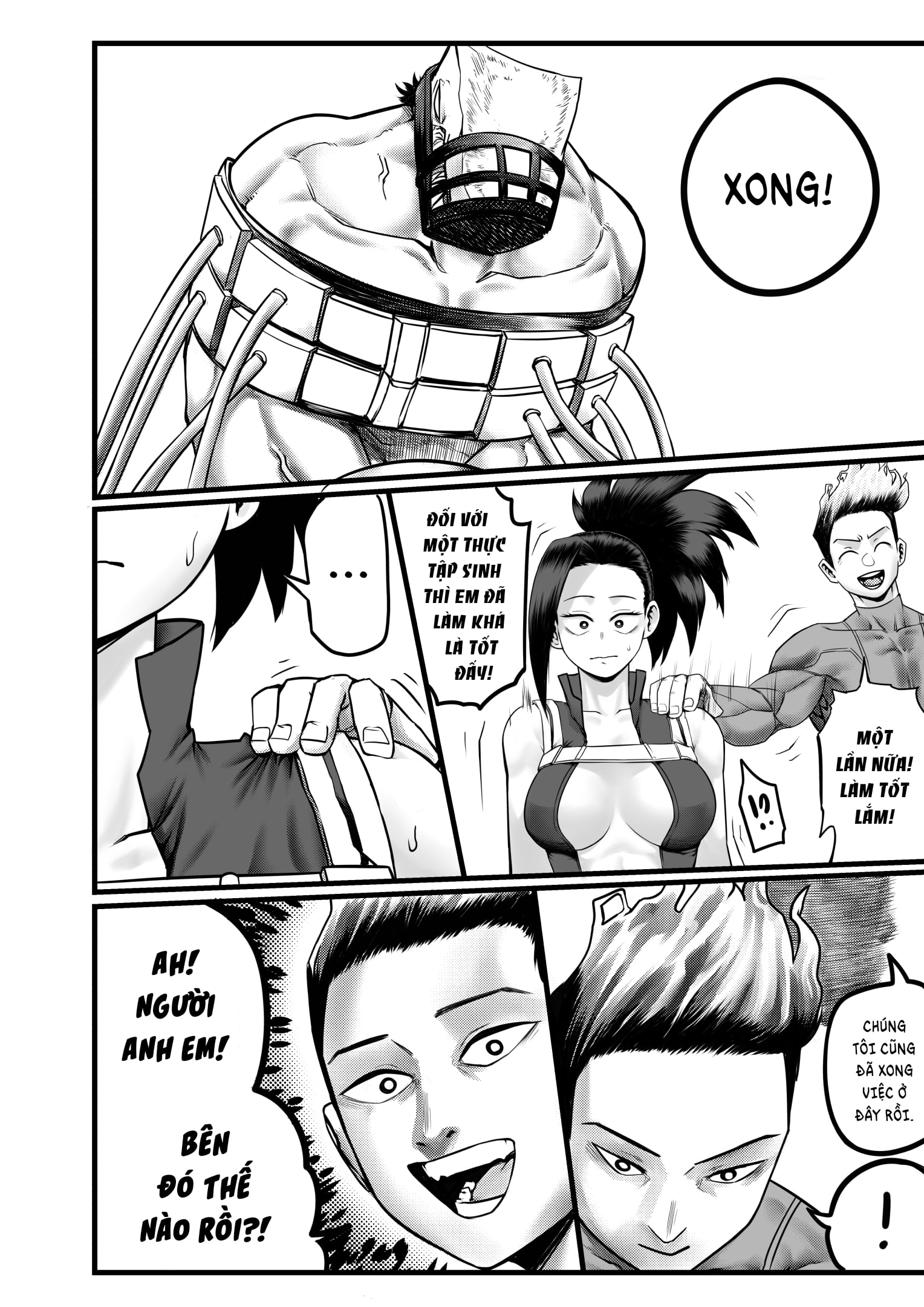 Đọc truyện hentai Thực tập sinh anh hùng của tôi - Màn 1: Đạo tàn bụ