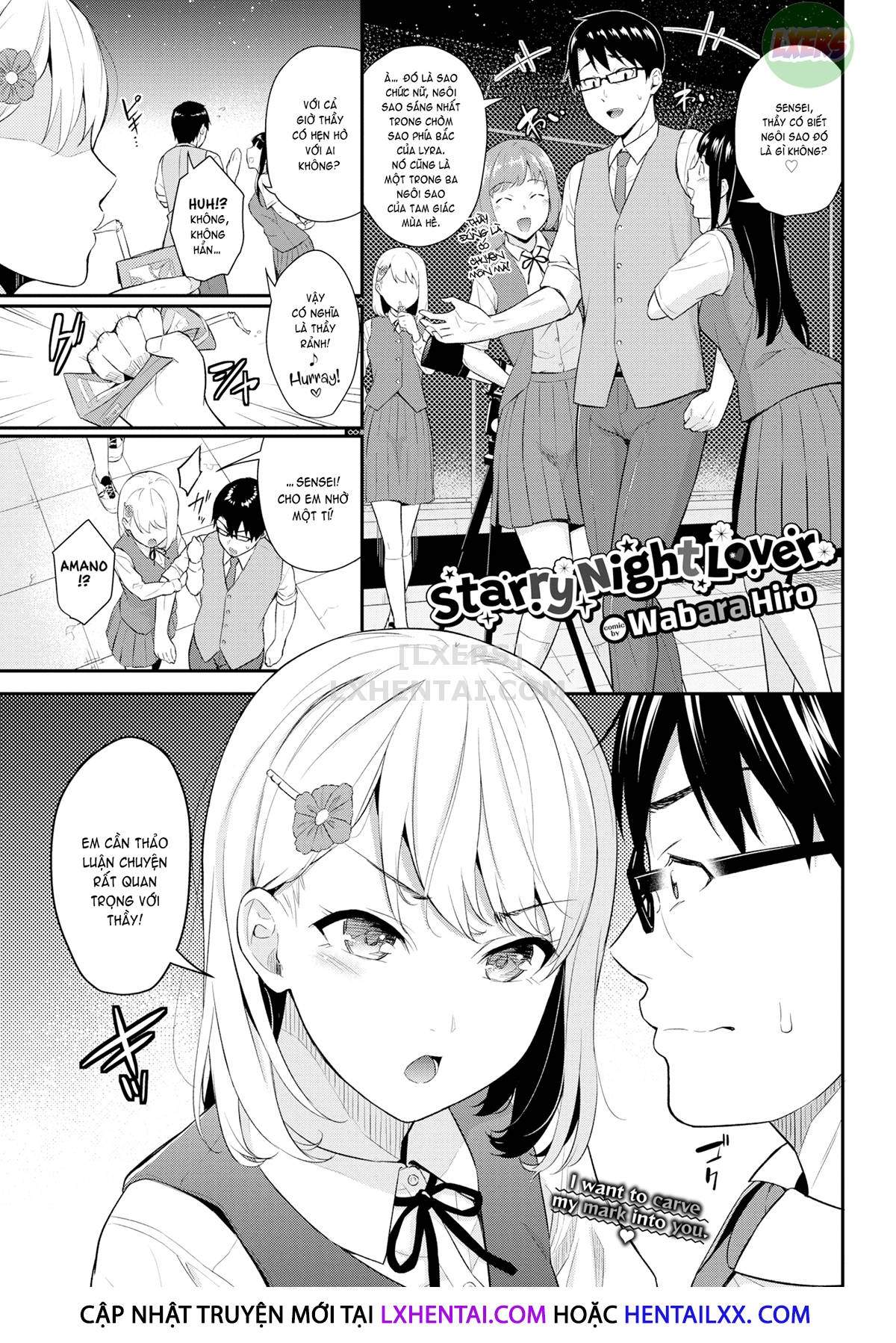 Đọc truyện hentai Starry Night Lover - Oneshot