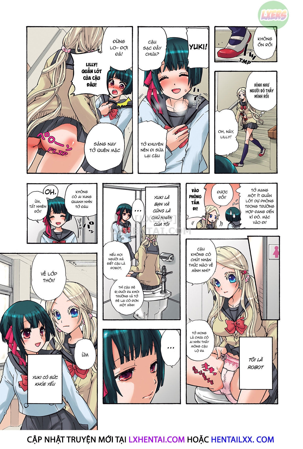 Đọc truyện hentai Robot thú cưng Lilly - Chap 5