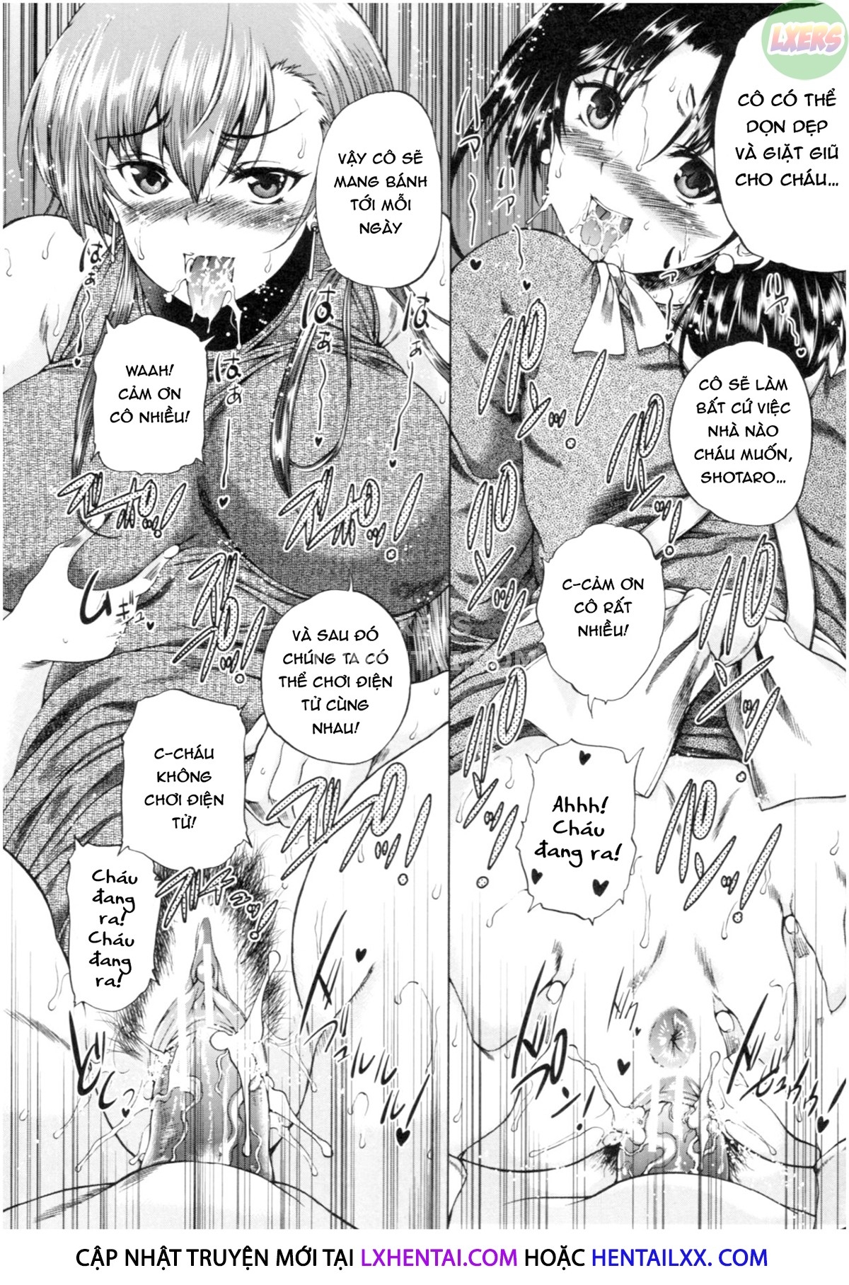 Đọc truyện hentai Oba-Shota Harem - Chap 2