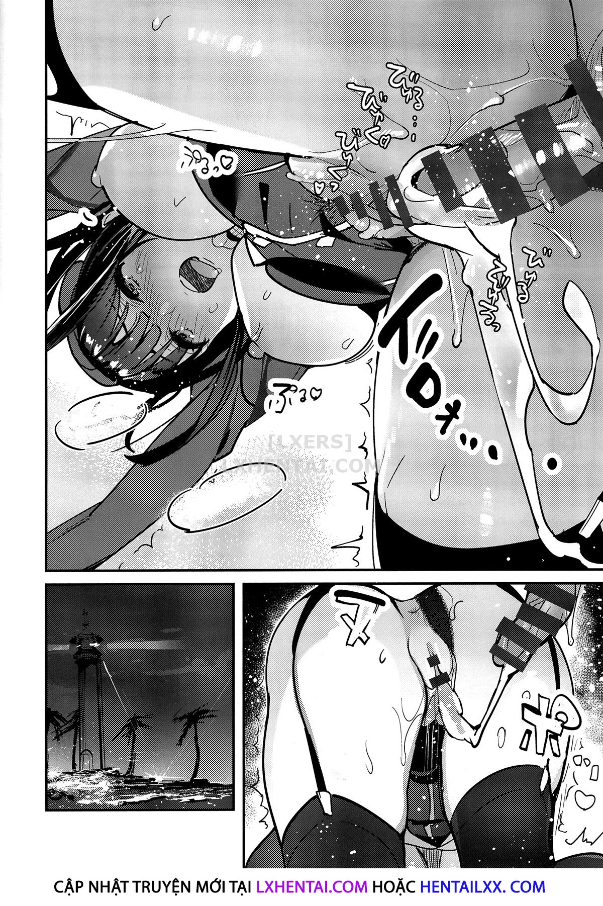 Đọc truyện hentai Takao Tou no Ue ni Itaru Haneru Thrill - Oneshot