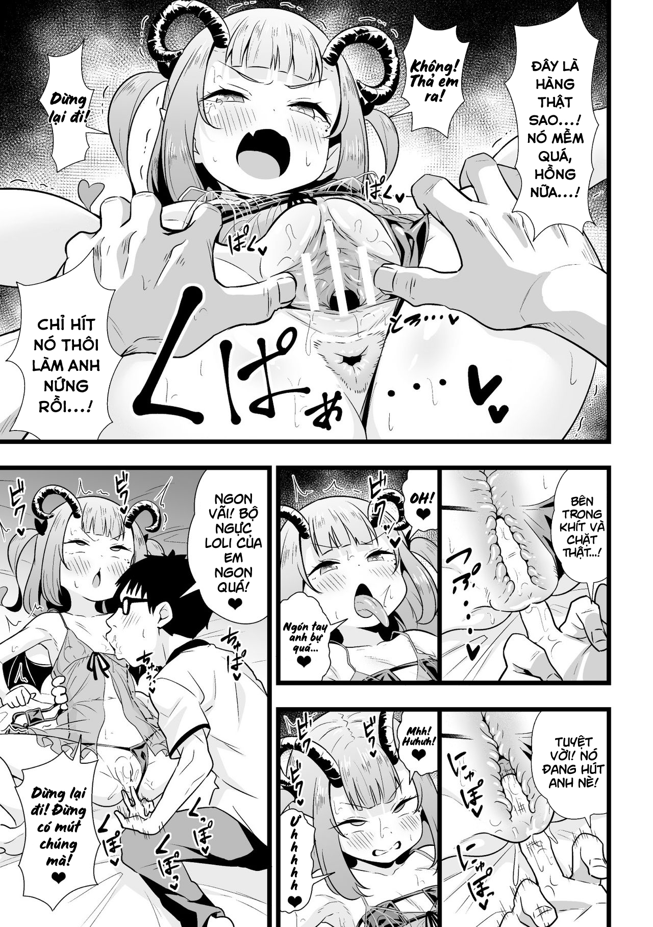 Đọc truyện hentai Trừng phạt bé Succubus dâm đãng - Chap 1 - Memea