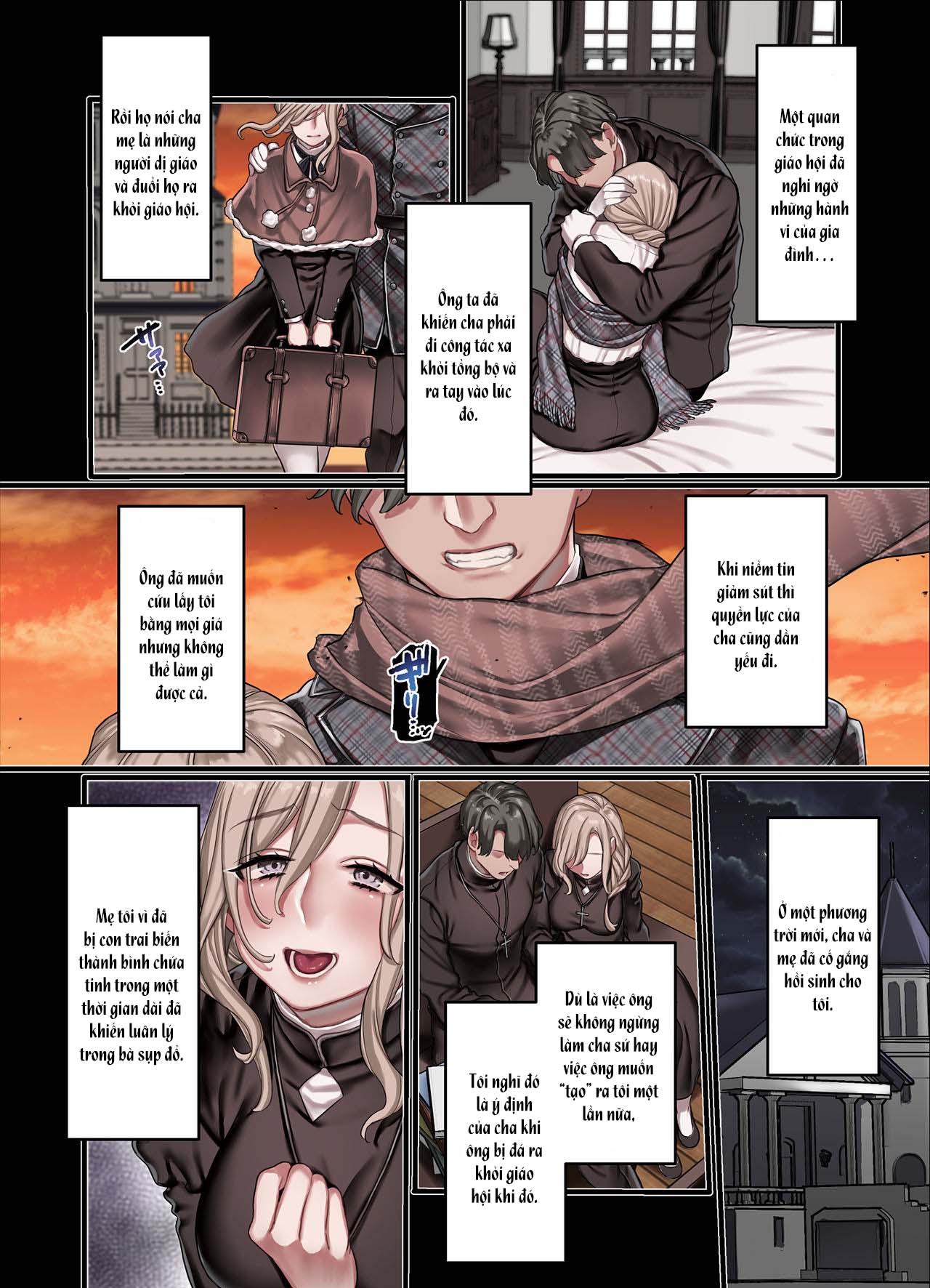 Đọc truyện hentai Giáo hội L và Gia đình Dị giáo - Chap 4
