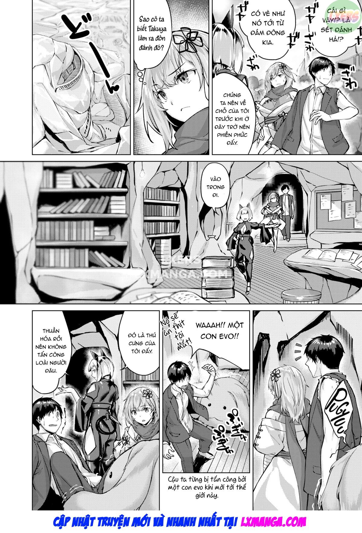Đọc truyện hentai Drache Freund ~Bạn đồng hành của rồng~ - Chap 3 | Cat-Eared Whip-Wielder
