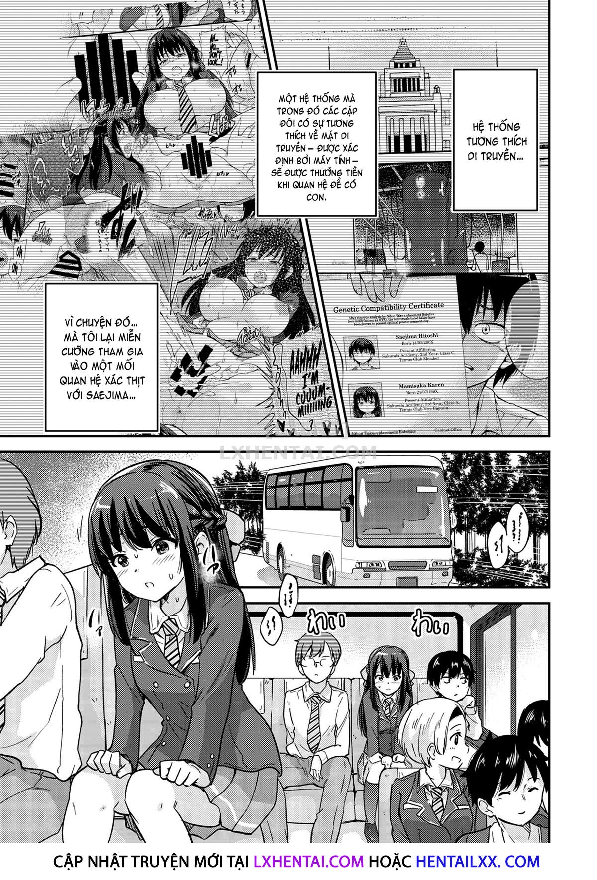 Đọc truyện hentai Government-Approved NTR Babymaking Matching - Chap 3