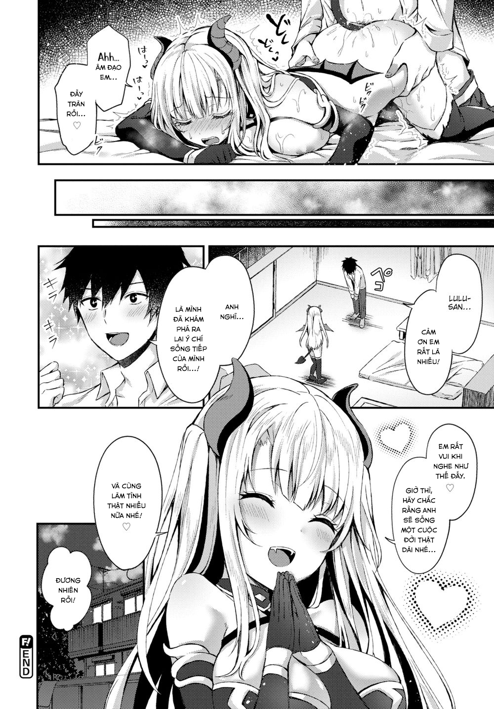 Đọc truyện hentai I Tried to End it All But a Demon Girl Show Up - Oneshot [Không Che]