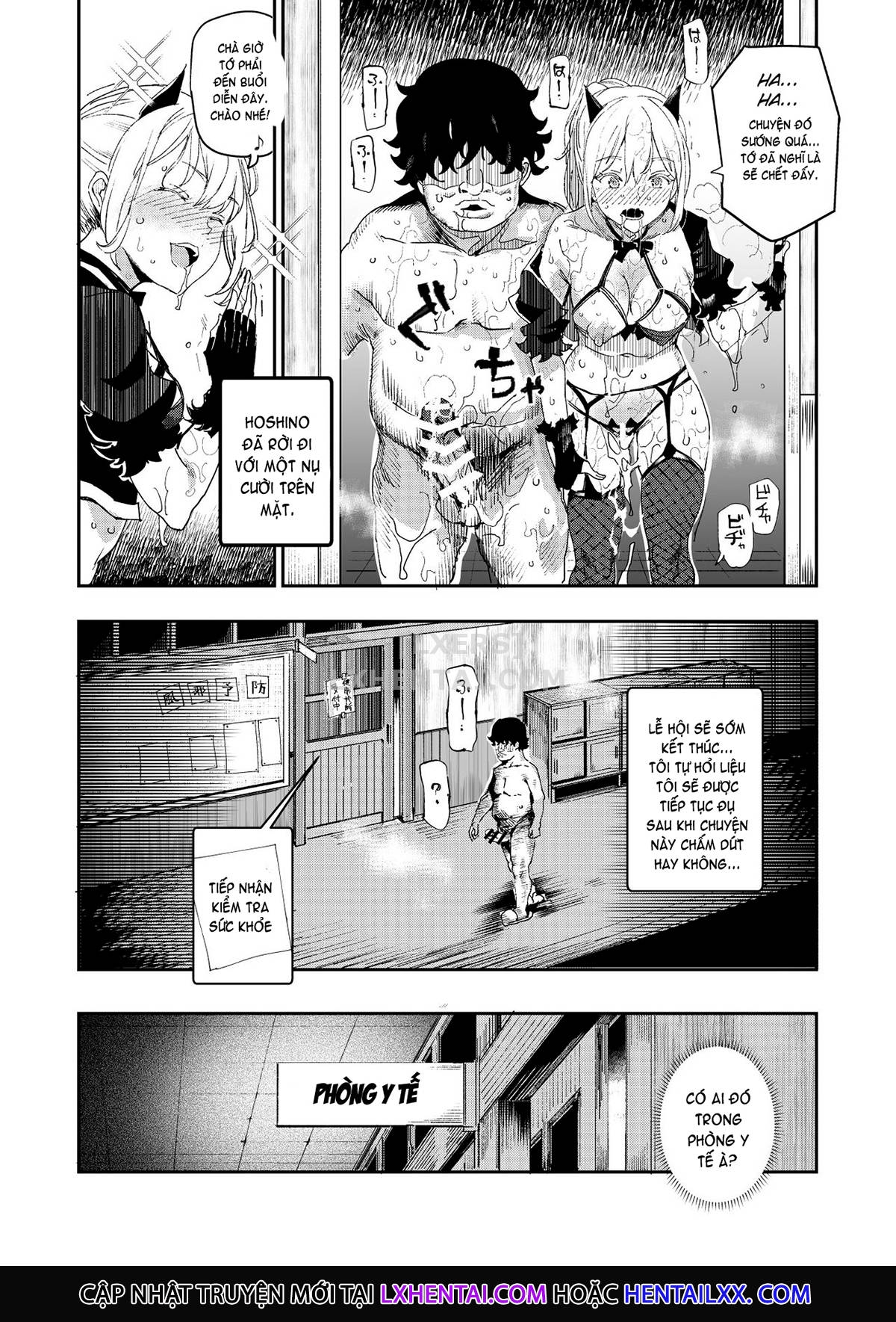 Đọc truyện hentai The Old School Building's Backstage Festival - Chap 3 - Sunday Edition: All Of You Will Be My Meat Urinals Forever