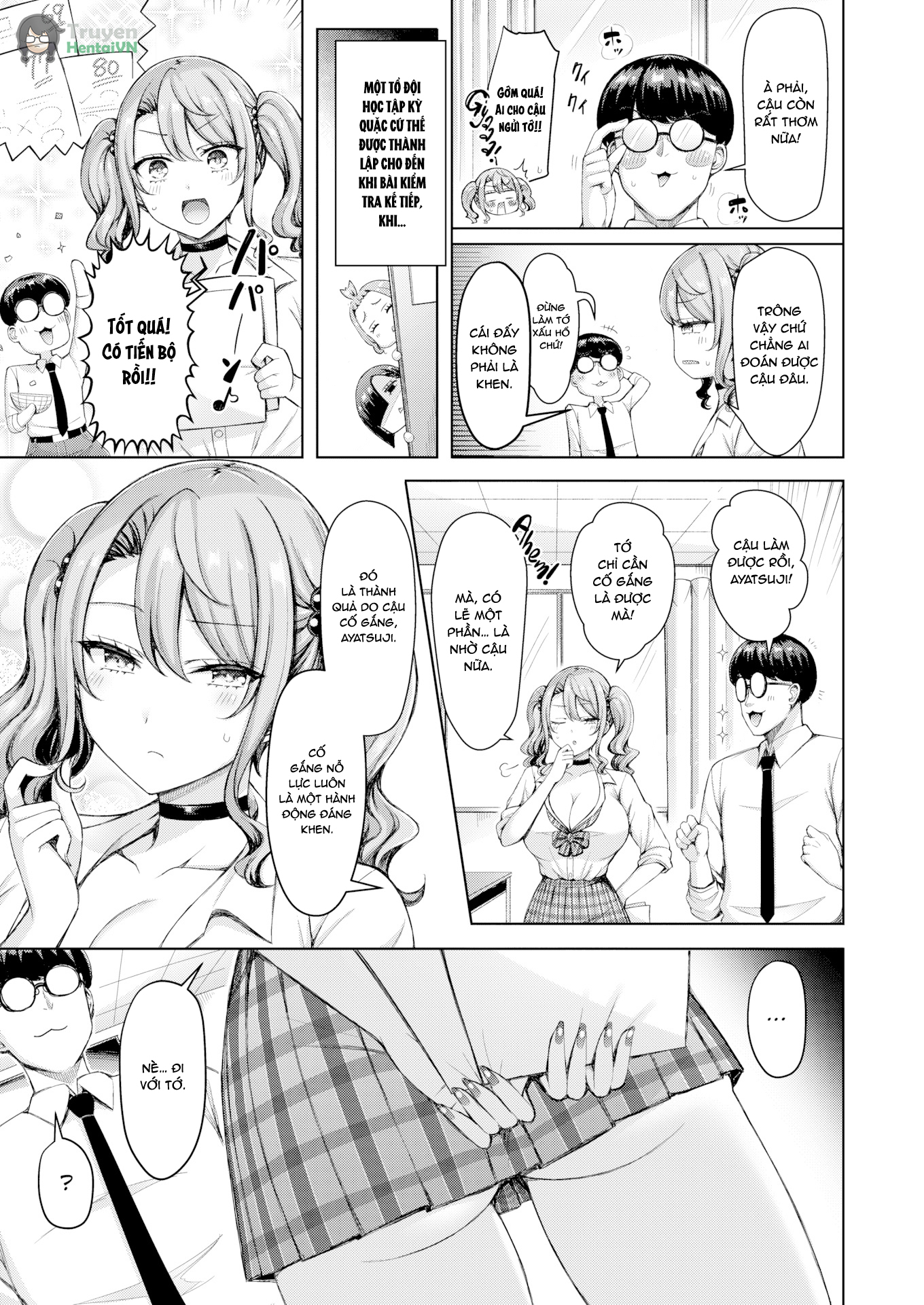 Đọc truyện hentai Nàng Gyaru não bé ngực to - Oneshot