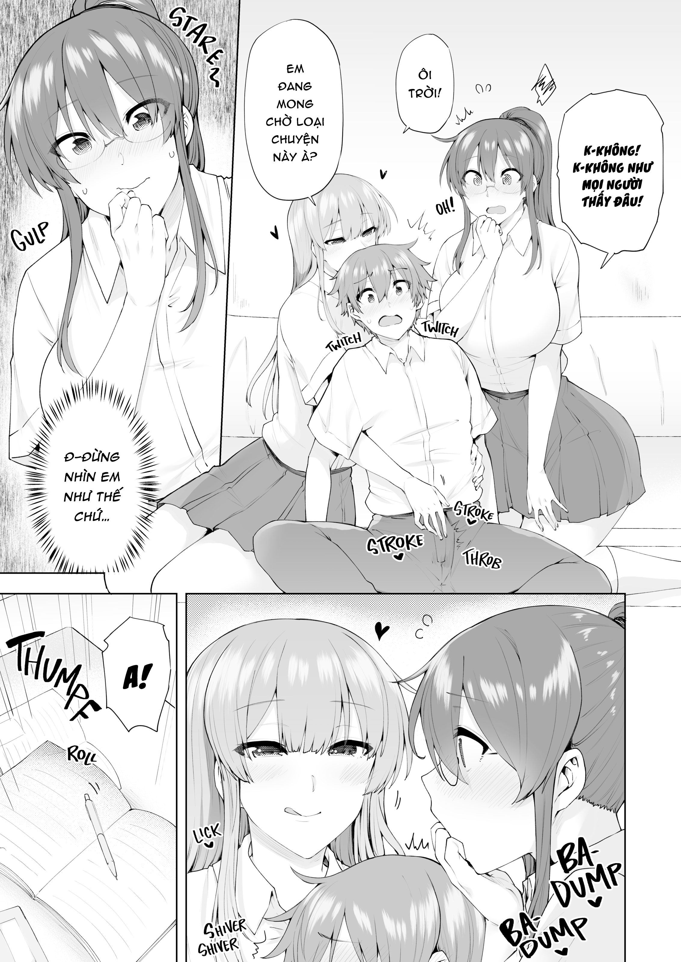 Đọc truyện hentai Trận Bóng Chuyền Không Cân Sức - Chap 3.1