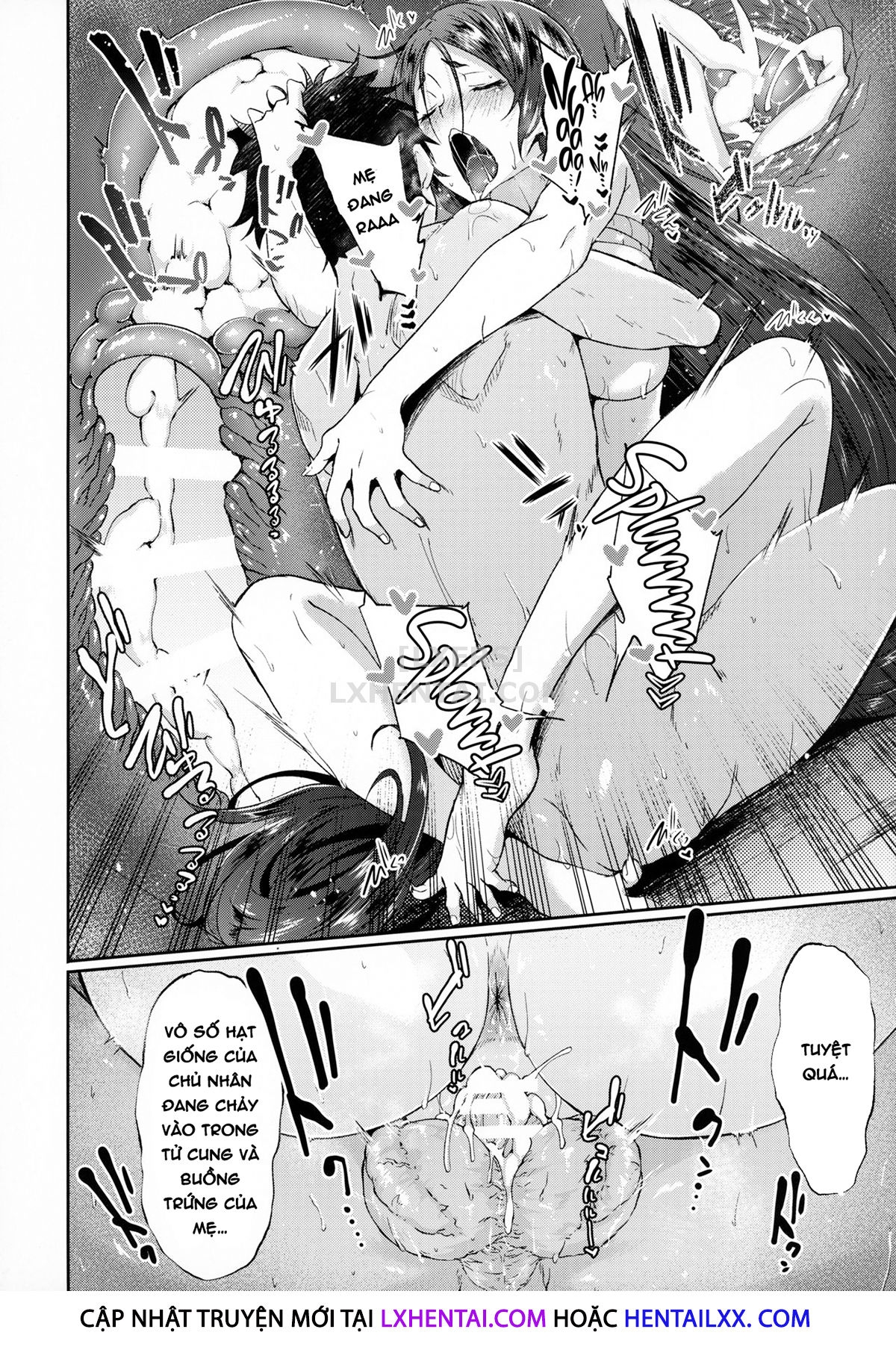 Đọc truyện hentai Raikou Mama Boseiteki Sakusei Nama Houshi. - Chap 2