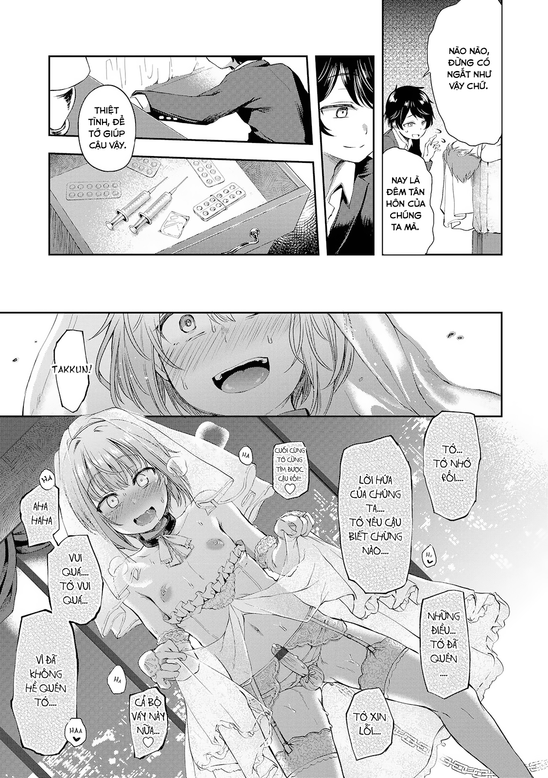 Đọc truyện hentai Ngày chúng ta thành vợ thành chồng - Oneshot