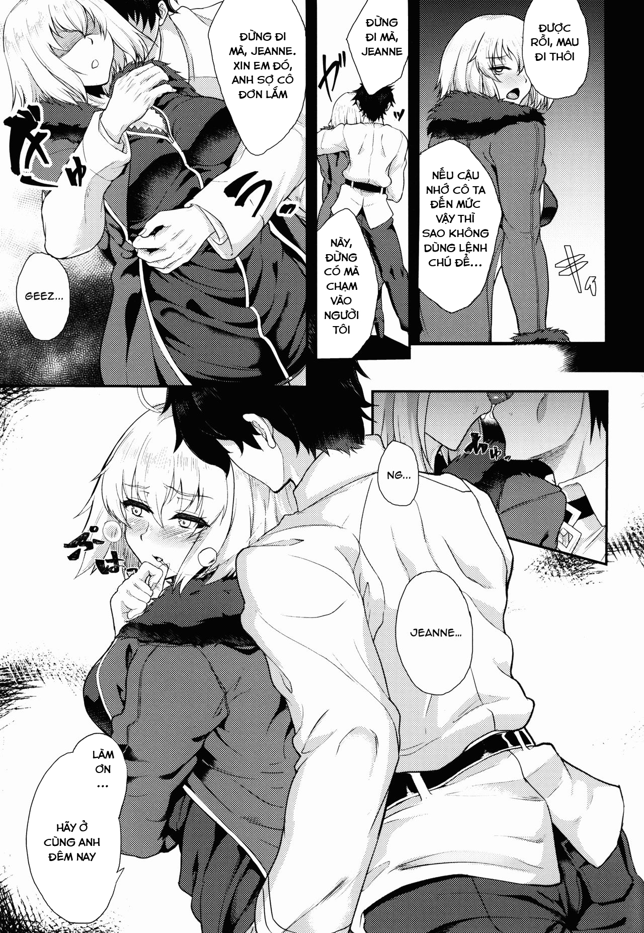 Đọc truyện hentai Shoushin no Boku to Oshi ni Yowasugiru Moto Seijo-sama to (Fate/Grand Order) - Oneshot