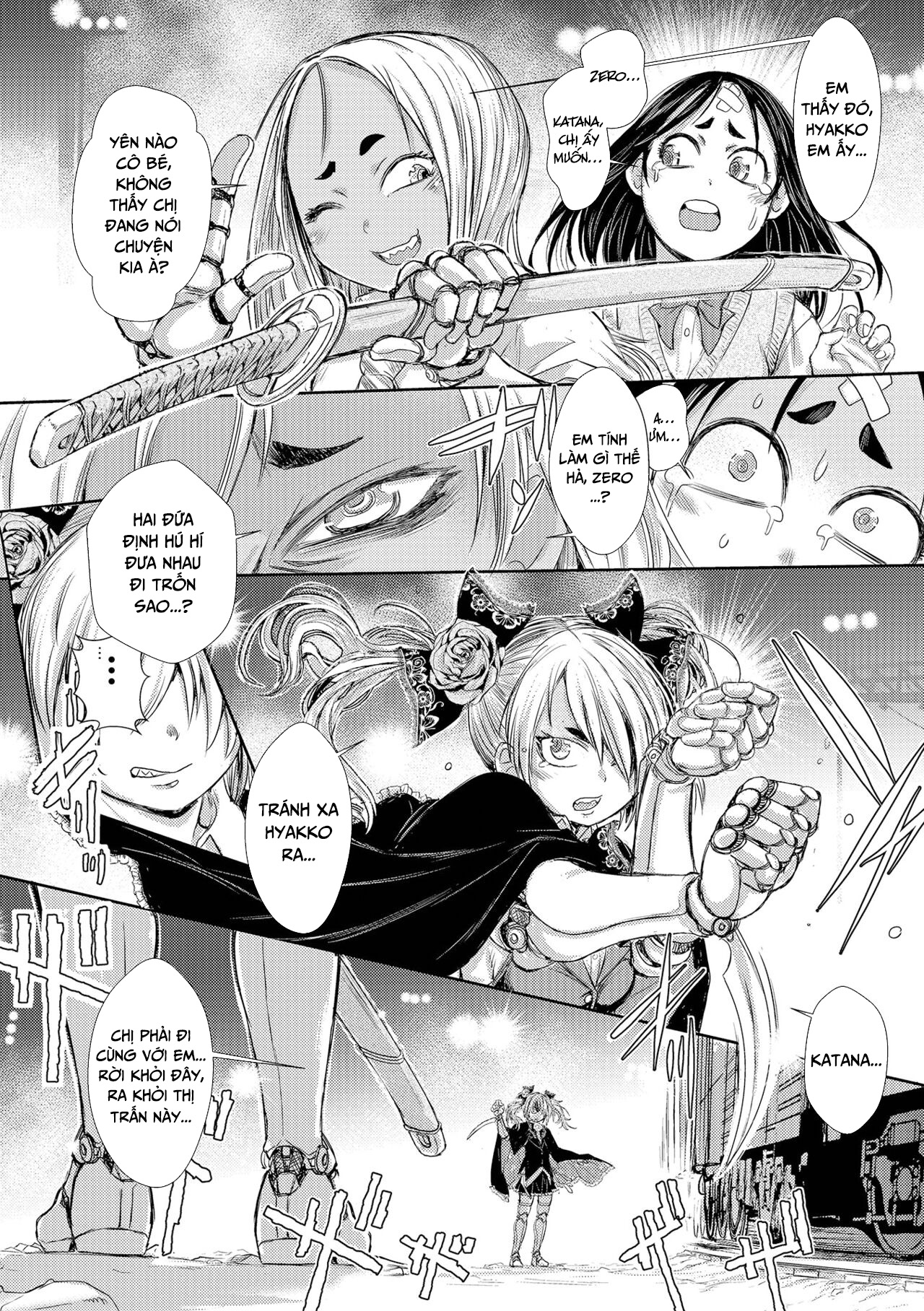 Đọc truyện hentai Thị trấn đen - Chap 9- End