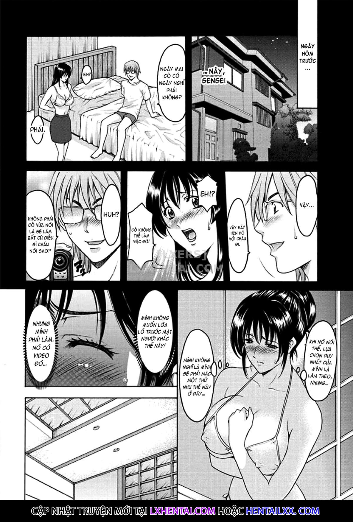 Đọc truyện hentai Katei Kyoushi Ga Ochiru Made - Chap 5