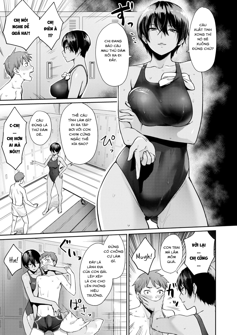 Đọc truyện hentai Chị Senpai Tsundere Đụ Thư Thái Nhóc Đàn Em! - Oneshot