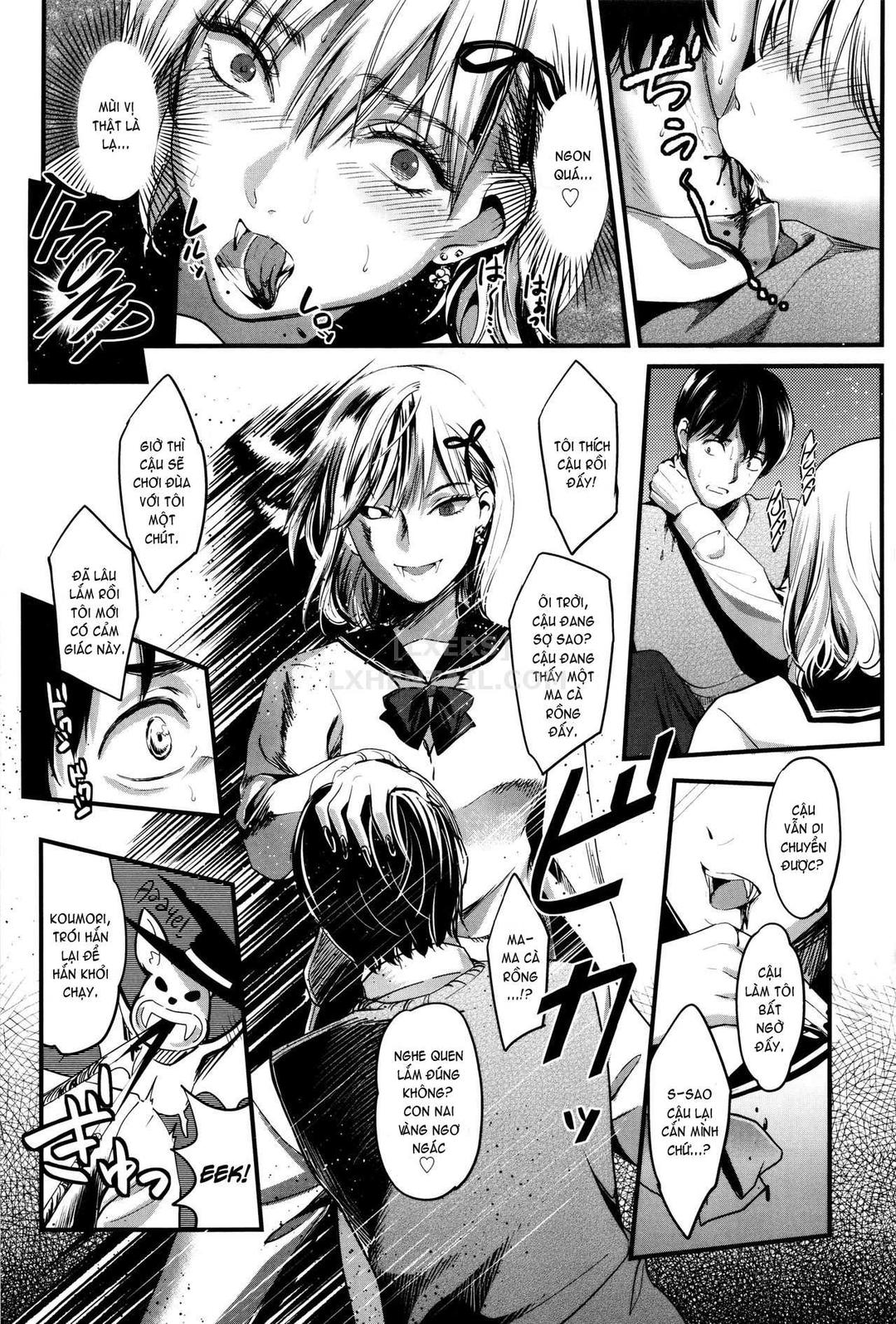 Đọc truyện hentai Seifuku No Mama Aishinasai! - Chap 4